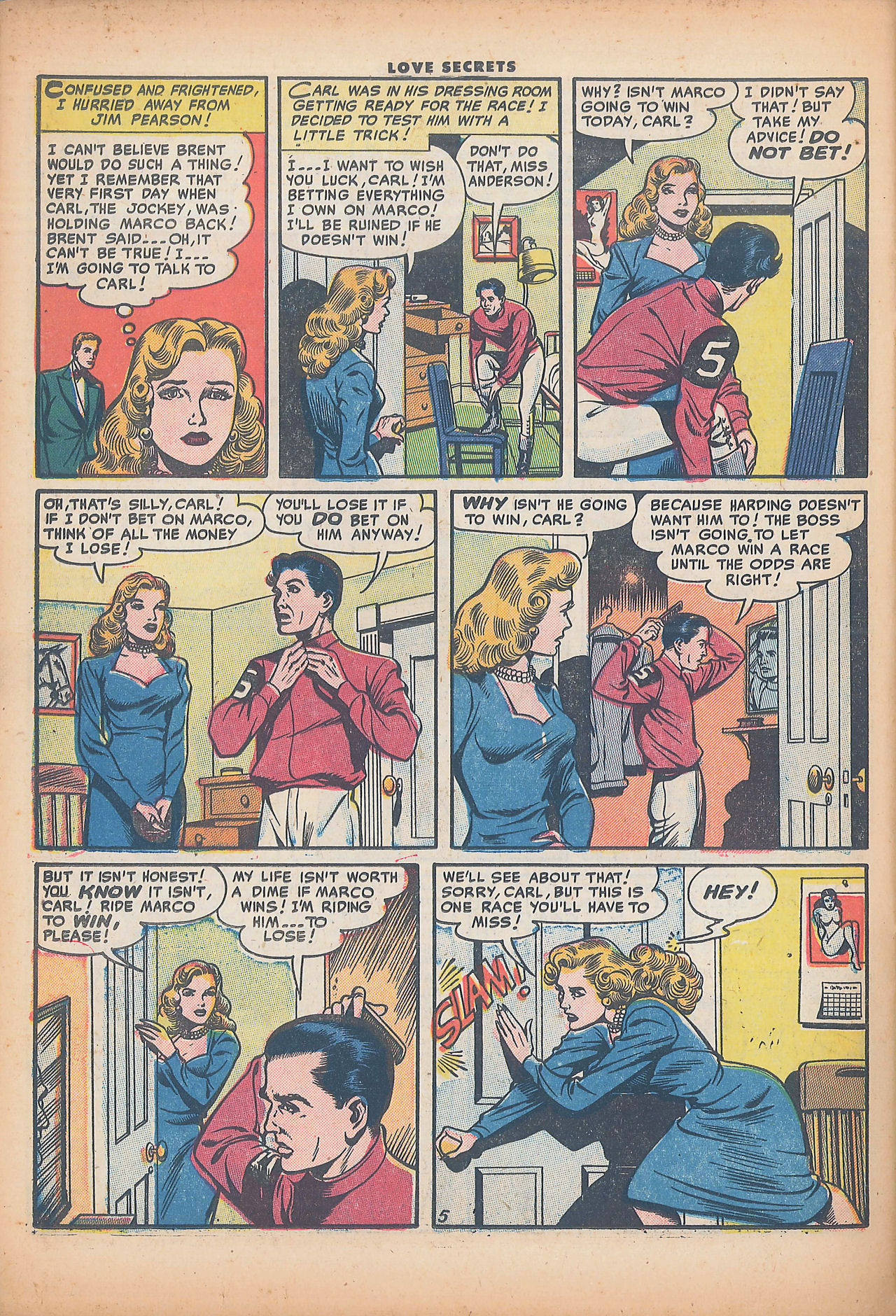 Read online Love Secrets (1953) comic -  Issue #42 - 22
