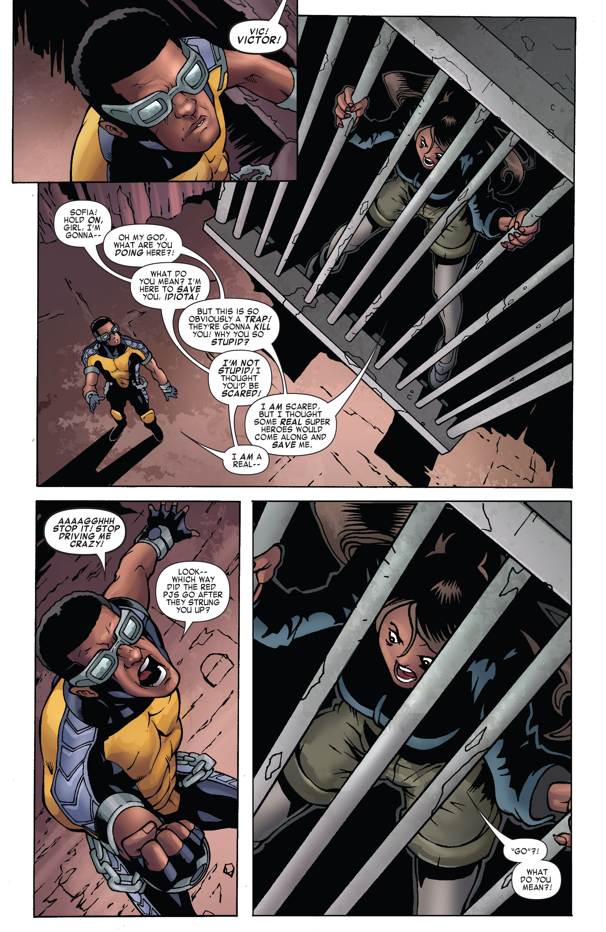 Read online Shadowland: Power Man comic -  Issue #4 - 14
