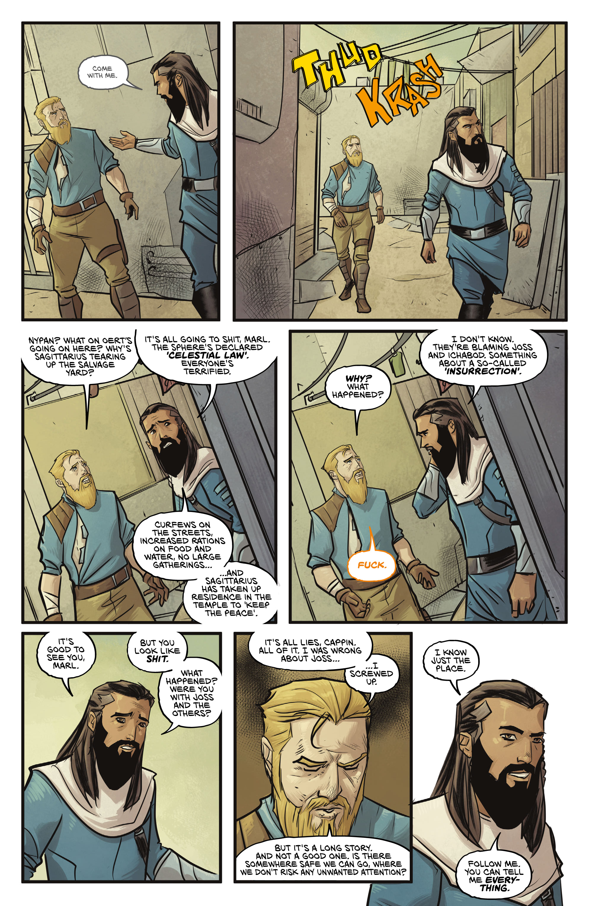 Read online Engine Ward comic -  Issue #6 - 5