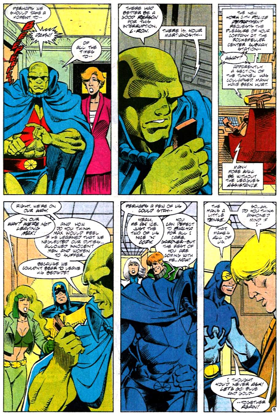 Read online Justice League America comic -  Issue #53 - 10