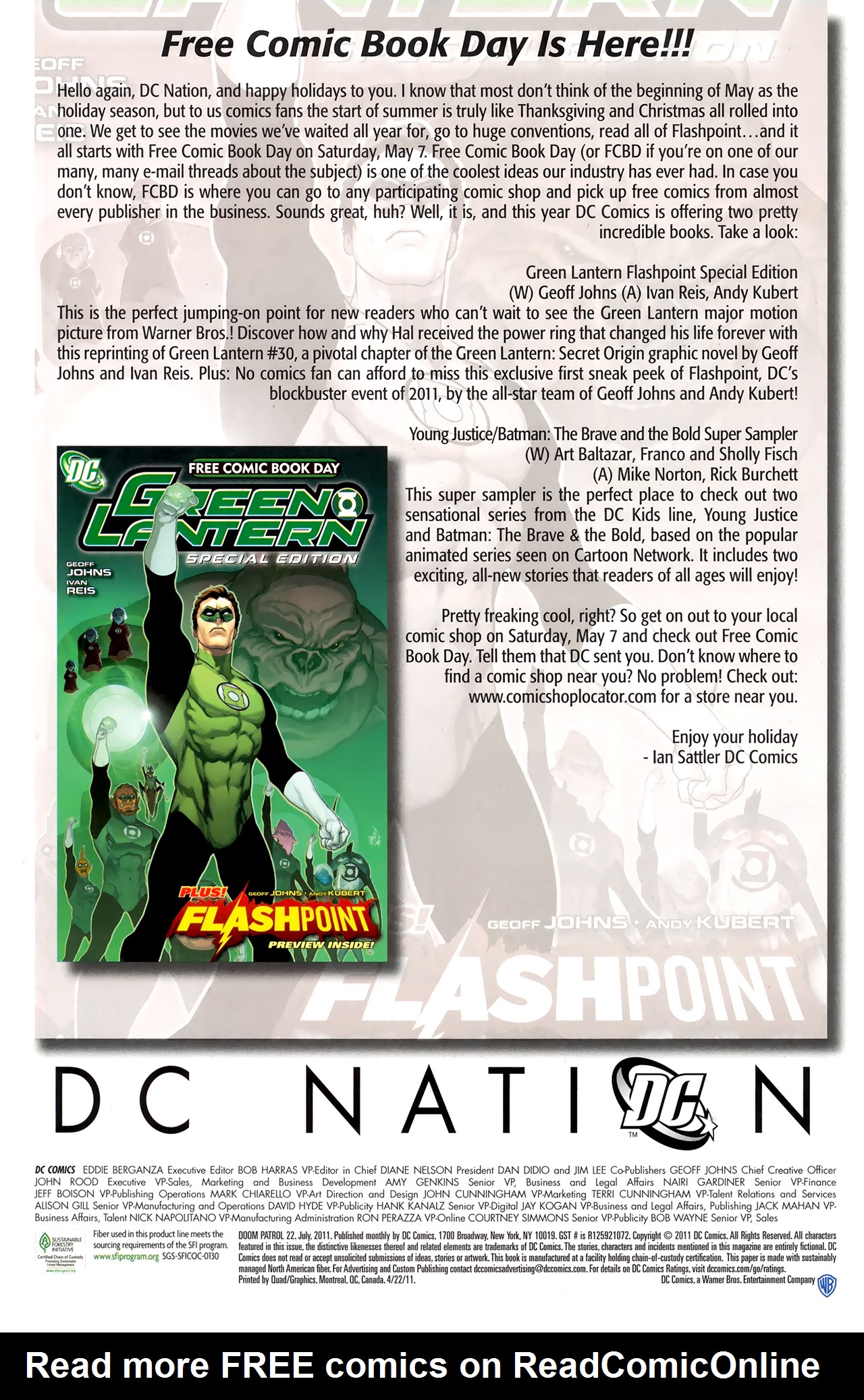 Read online Doom Patrol (2009) comic -  Issue #22 - 22