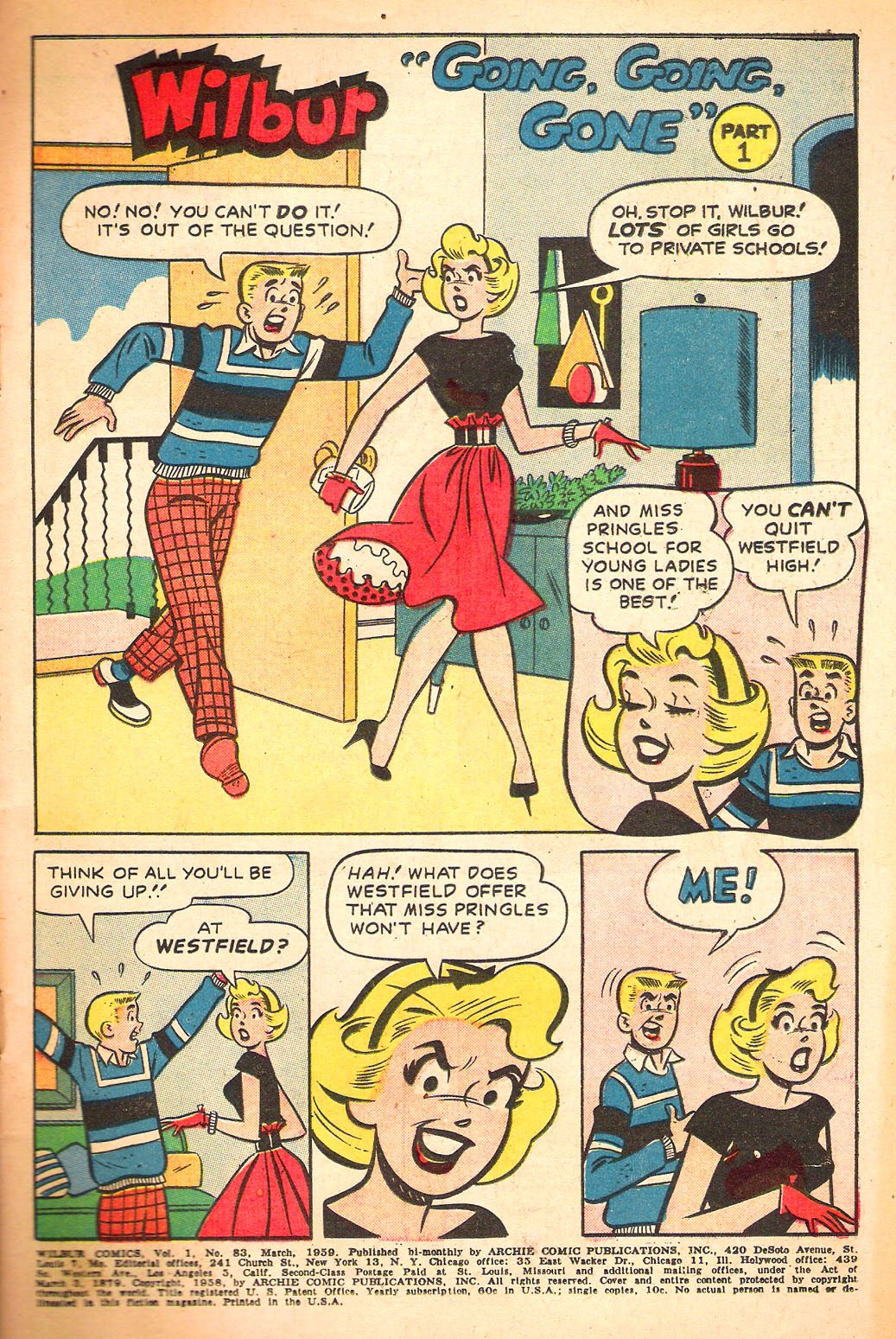 Read online Wilbur Comics comic -  Issue #83 - 3