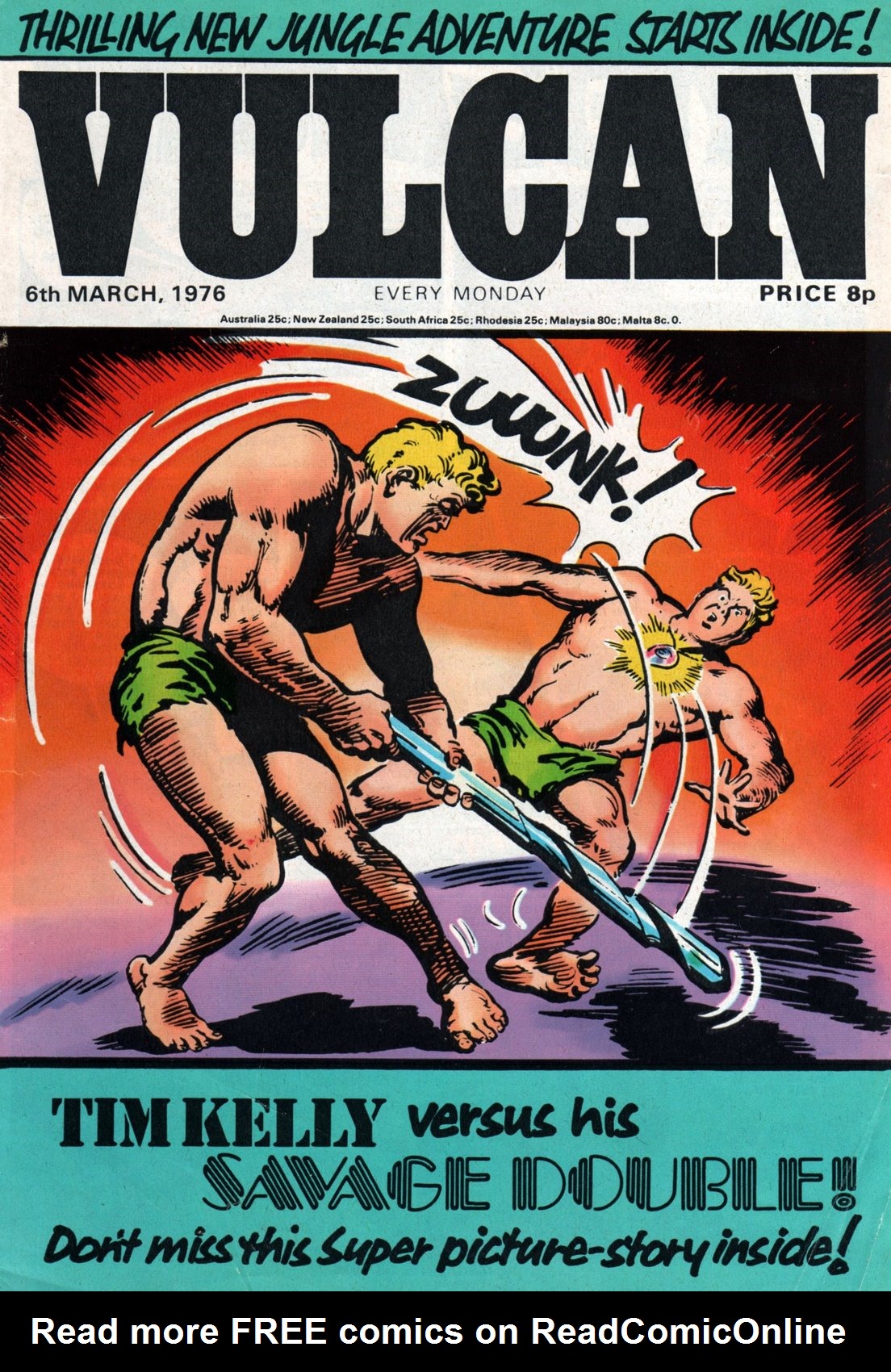 Read online Vulcan comic -  Issue #24 - 1