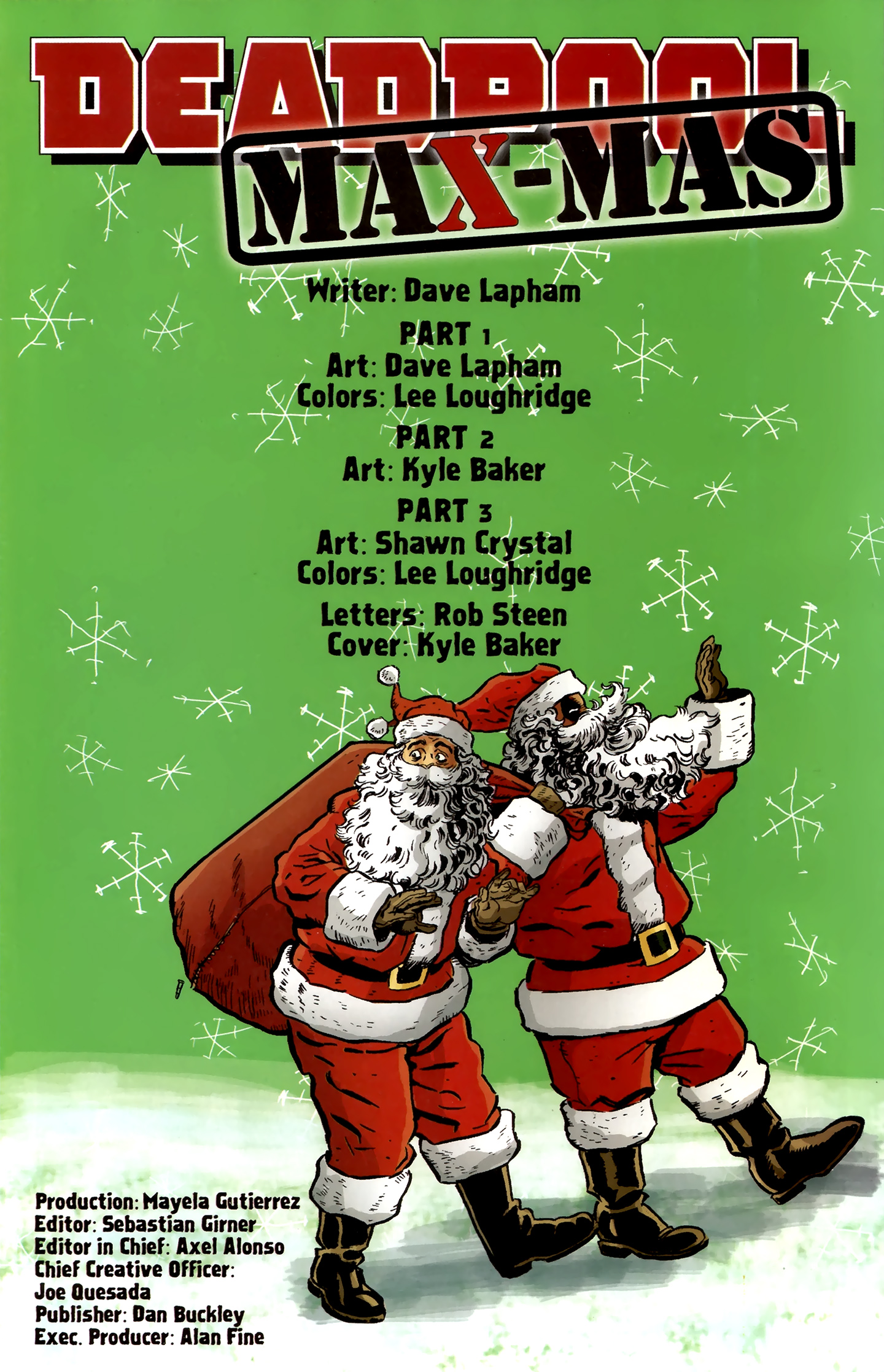 Read online Deadpool MAX X-Mas Special comic -  Issue # Full - 2