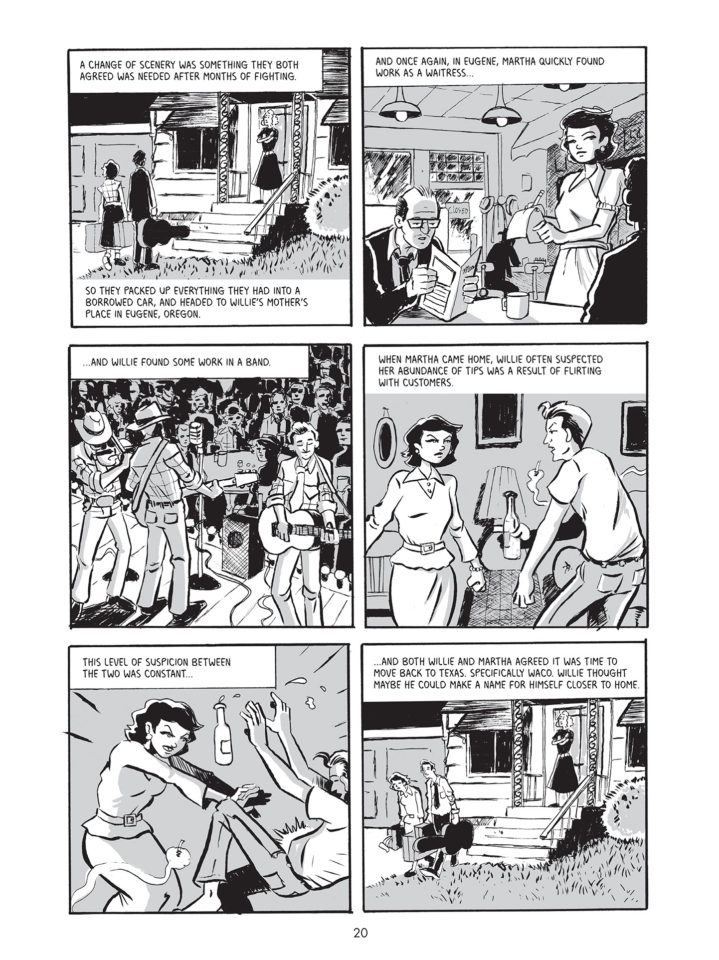 Read online Willie Nelson: A Graphic History comic -  Issue # TPB - 20