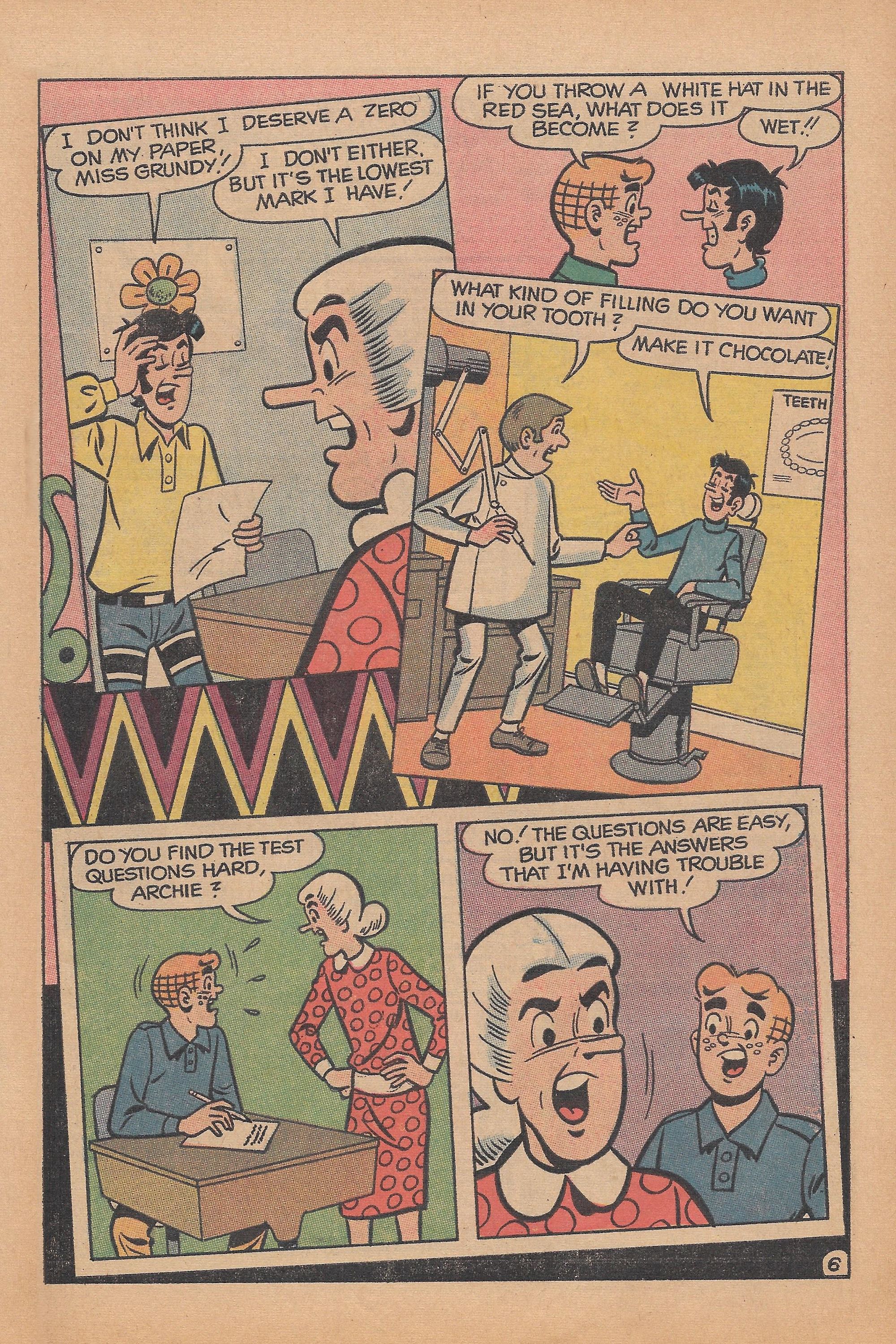 Read online Archie's TV Laugh-Out comic -  Issue #2 - 19