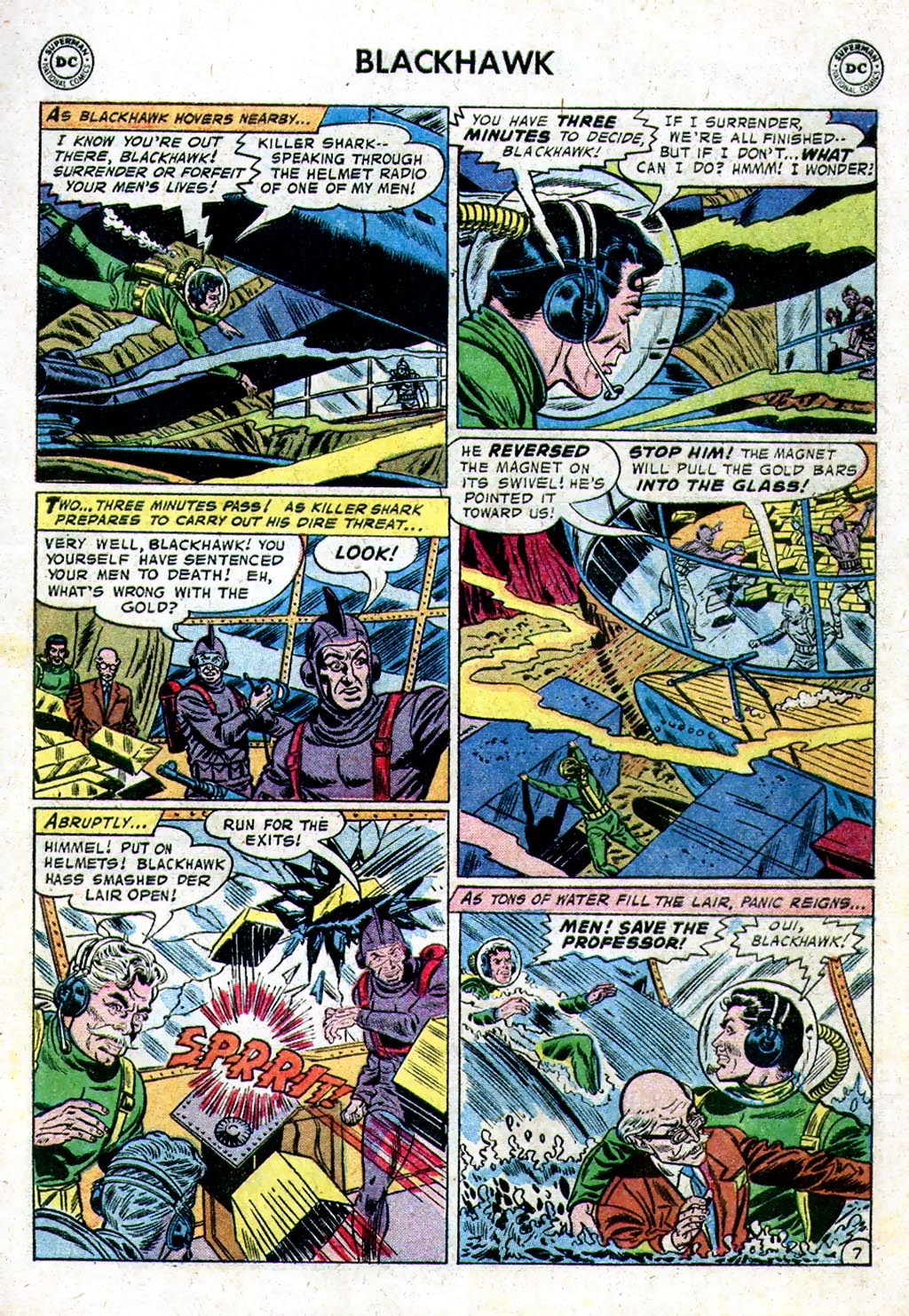 Read online Blackhawk (1957) comic -  Issue #123 - 9