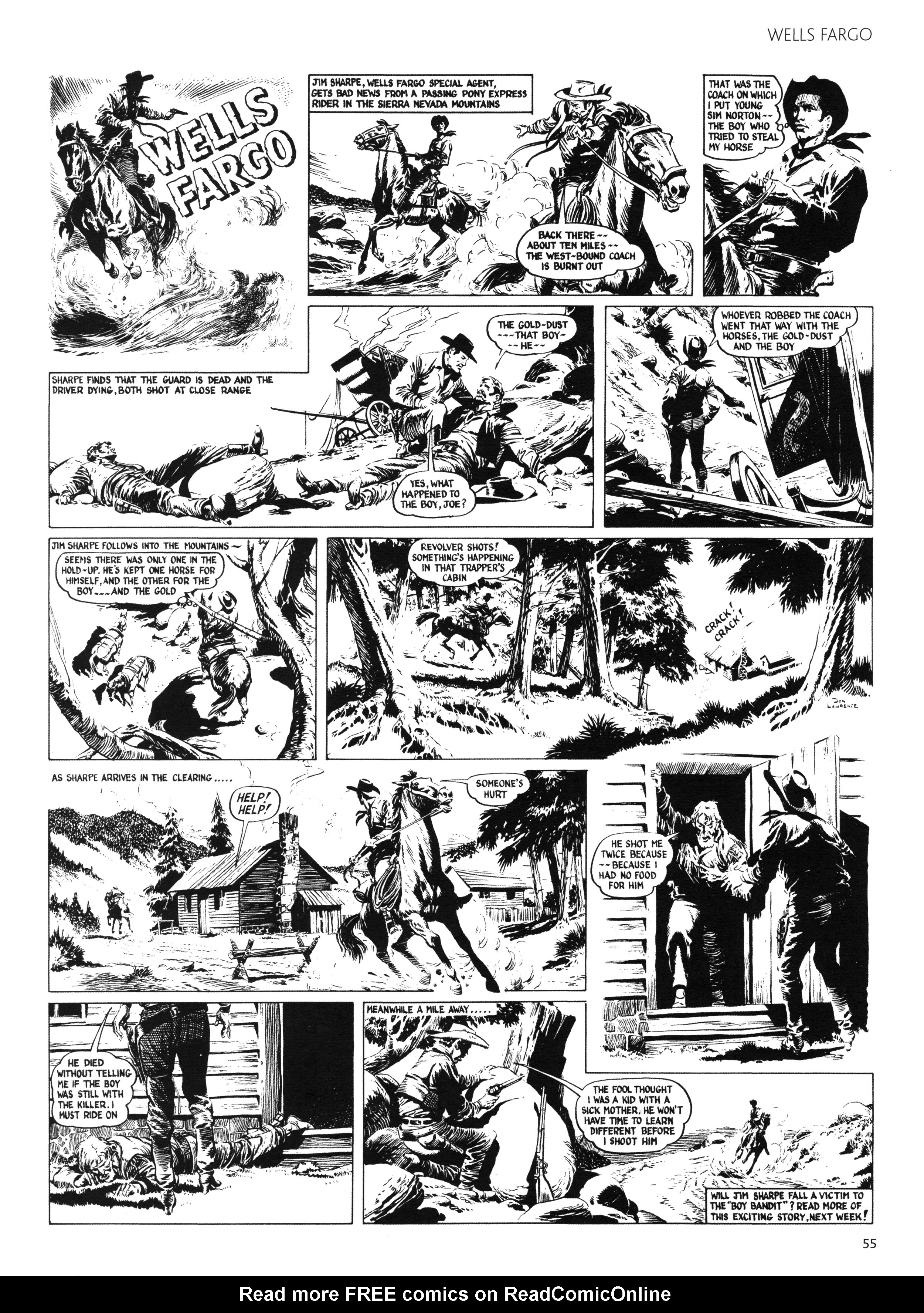 Read online Don Lawrence Westerns comic -  Issue # TPB (Part 1) - 59