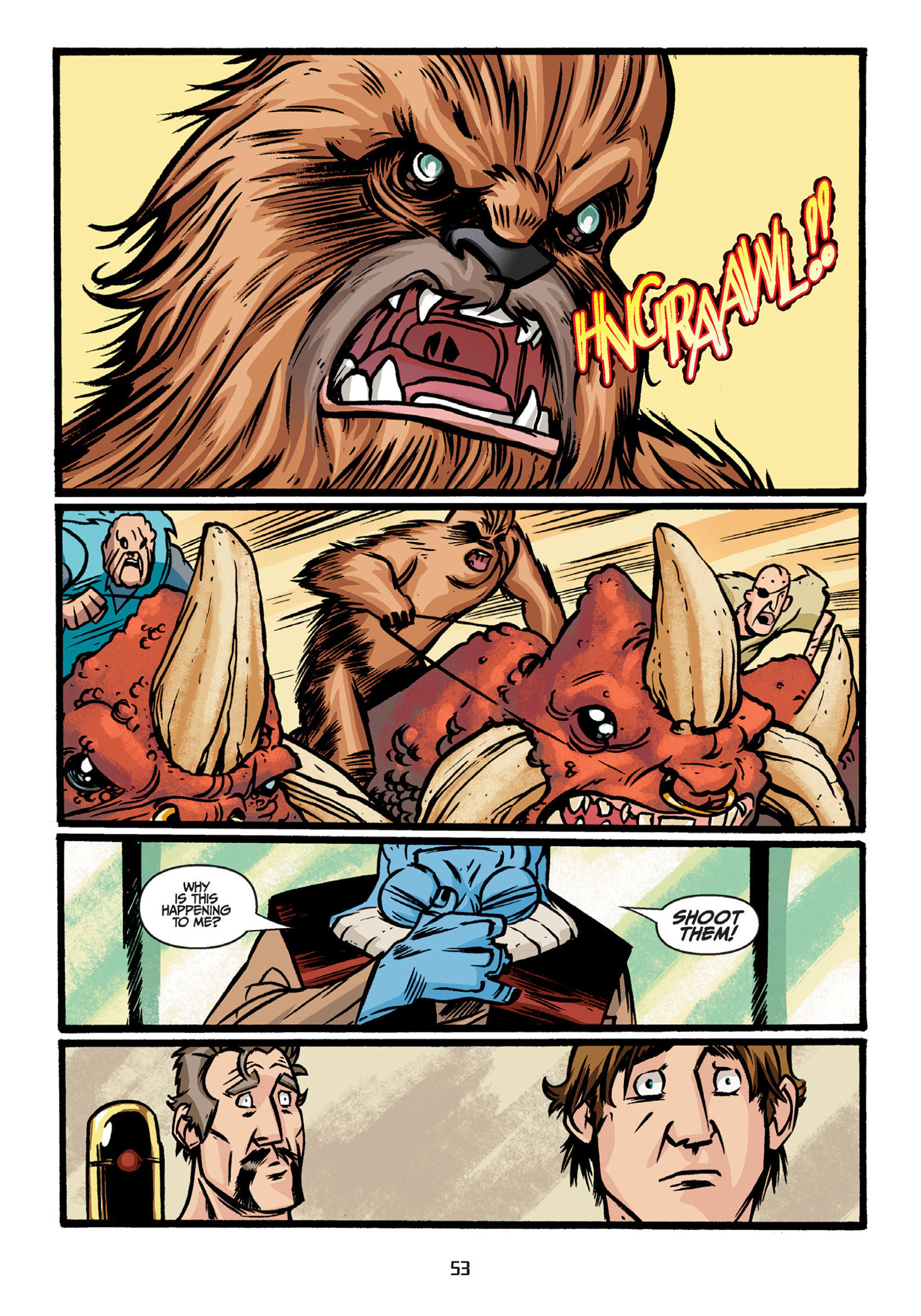 Read online Star Wars Adventures comic -  Issue # Issue Han Solo and the Hollow Moon of Khorya - 55