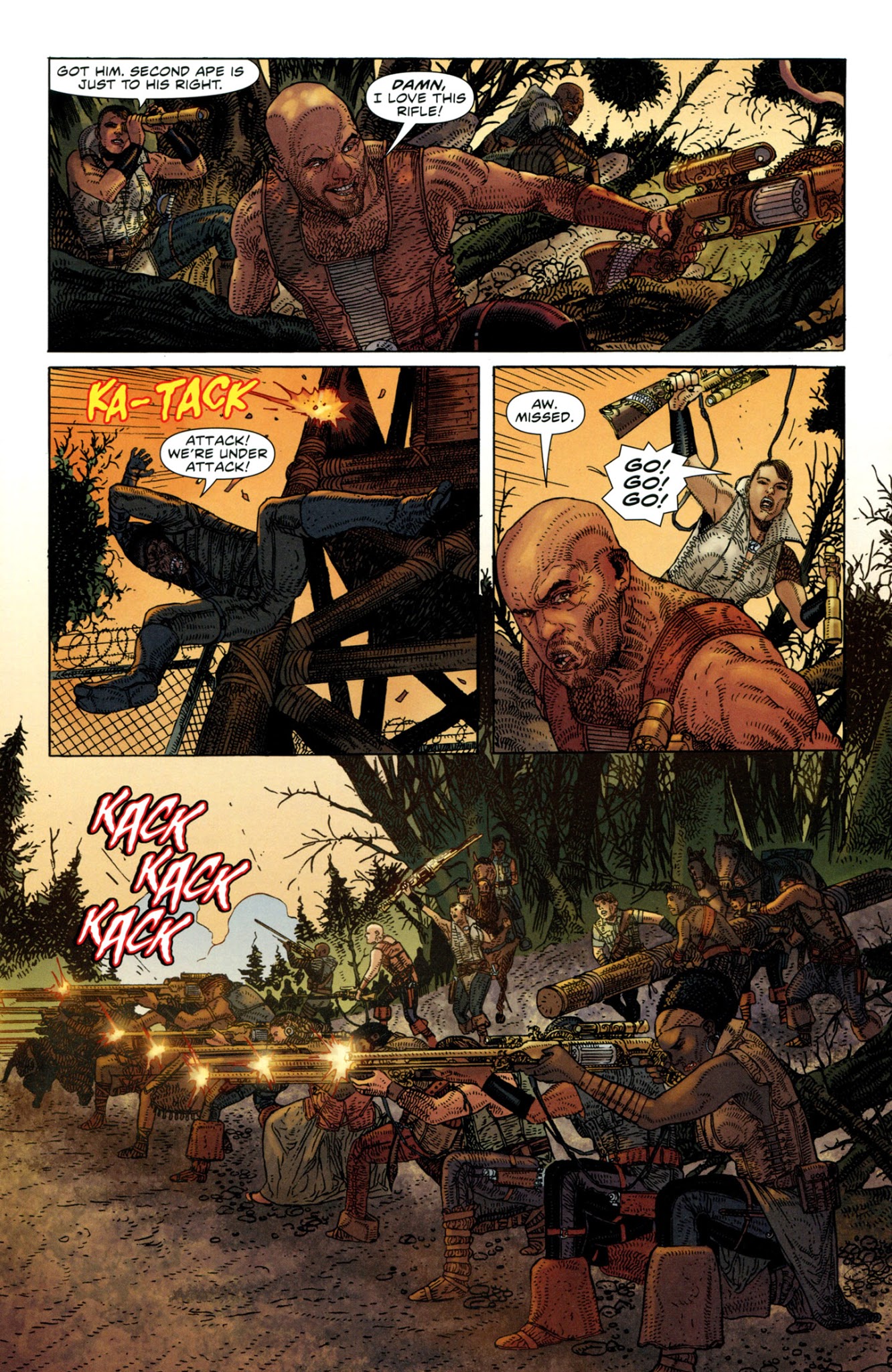 Read online Planet of the Apes (2011) comic -  Issue #16 - 8