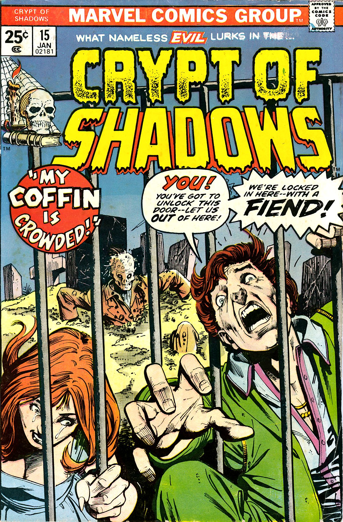 Read online Crypt of Shadows comic -  Issue #15 - 1