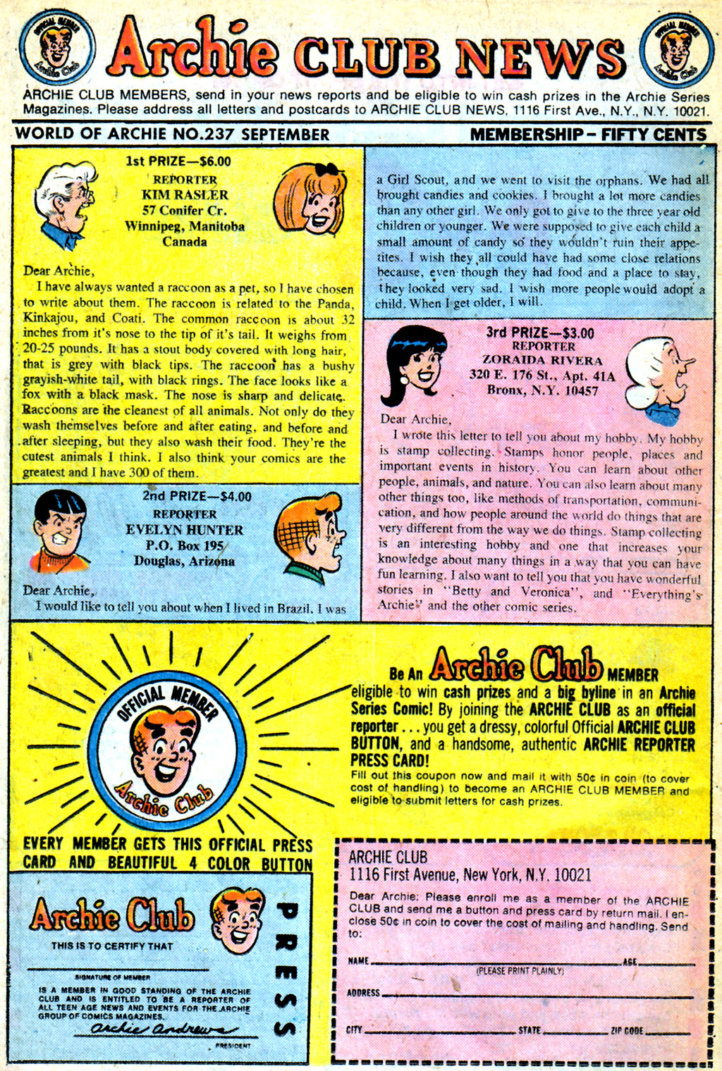 Read online Archie Giant Series Magazine comic -  Issue #237 - 19
