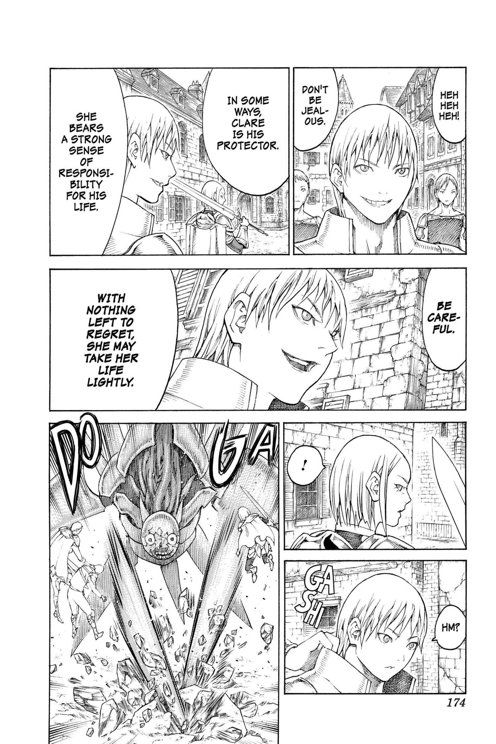 Read online Claymore comic -  Issue #23 - 158