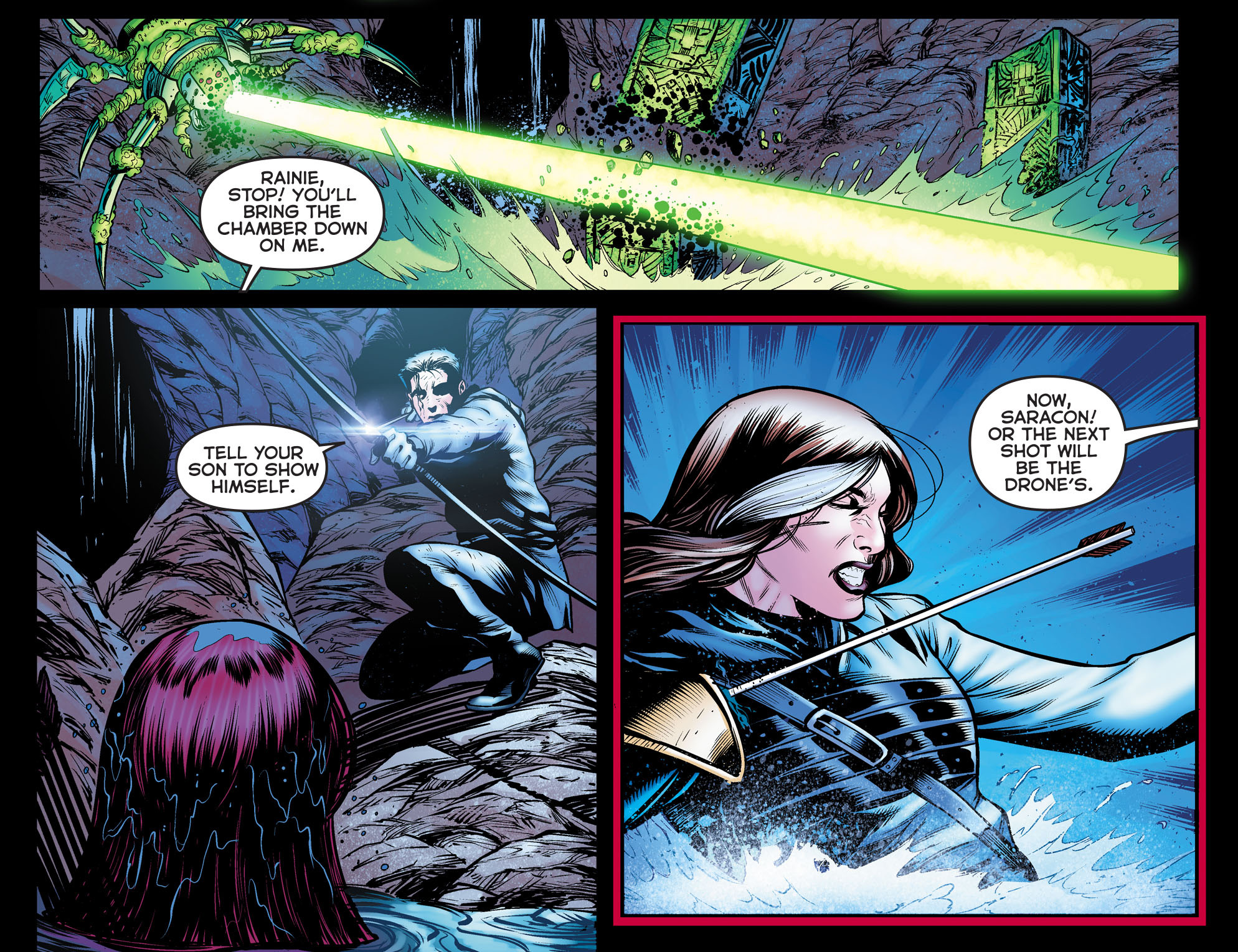 Read online Arrow: The Dark Archer comic -  Issue #10 - 10
