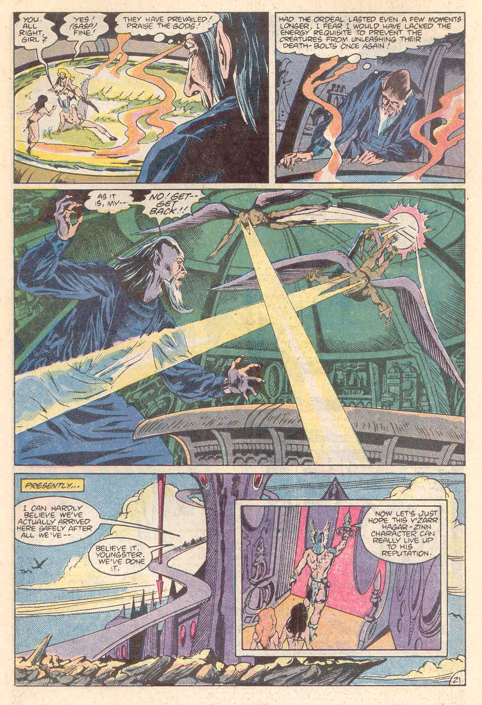 Read online Warlord (1976) comic -  Issue #113 - 22