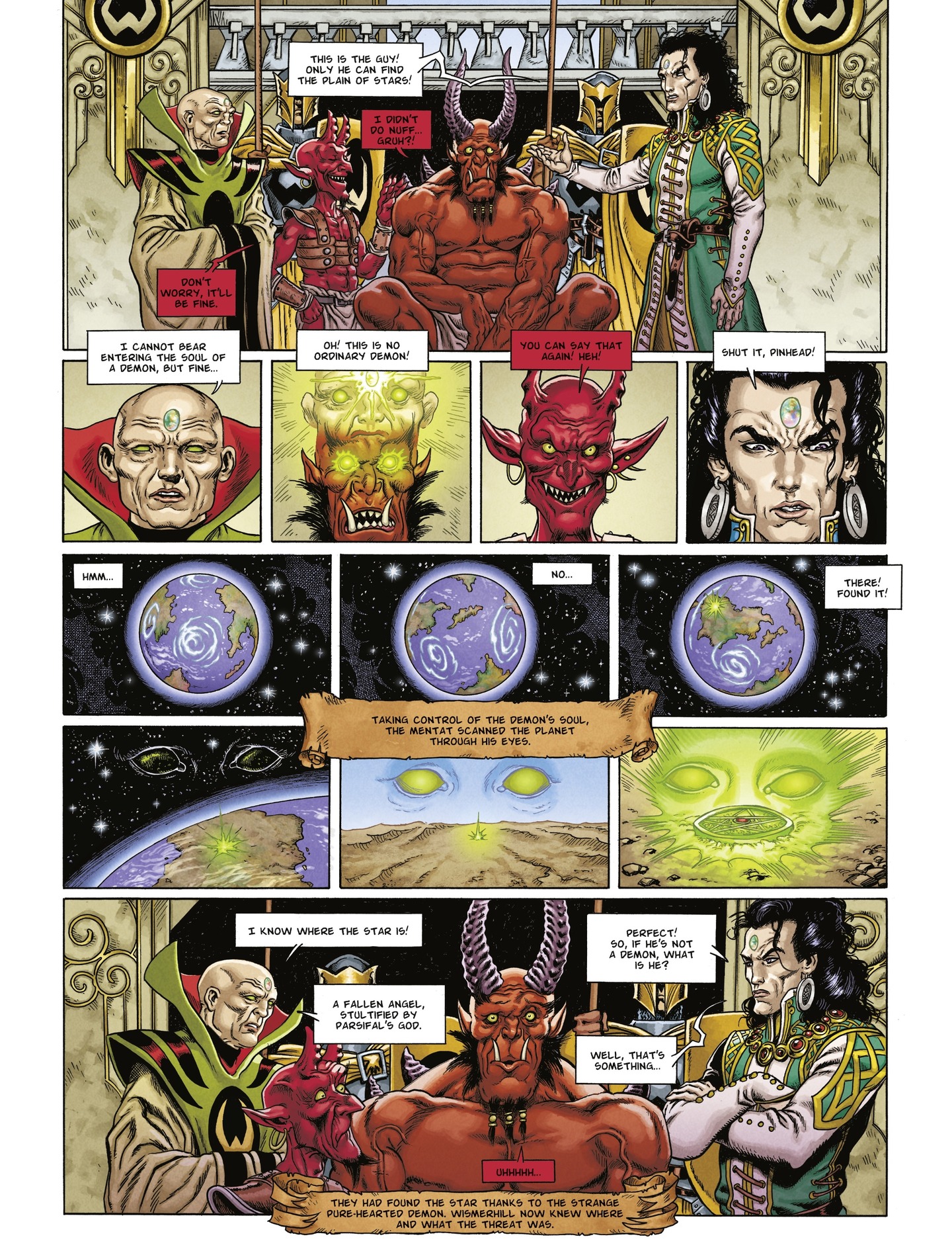 Read online The Black Moon Chronicles comic -  Issue #20 - 19