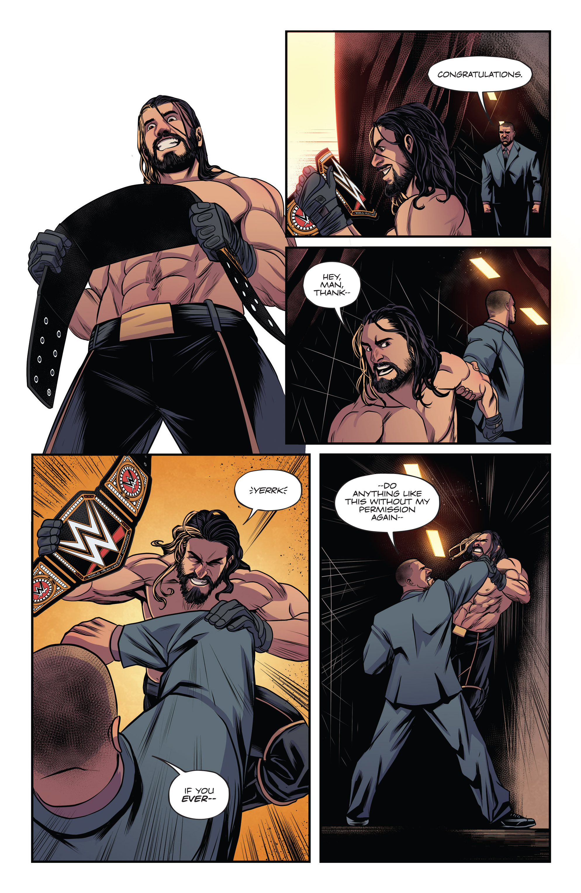 Read online WWE comic -  Issue #1 - 21