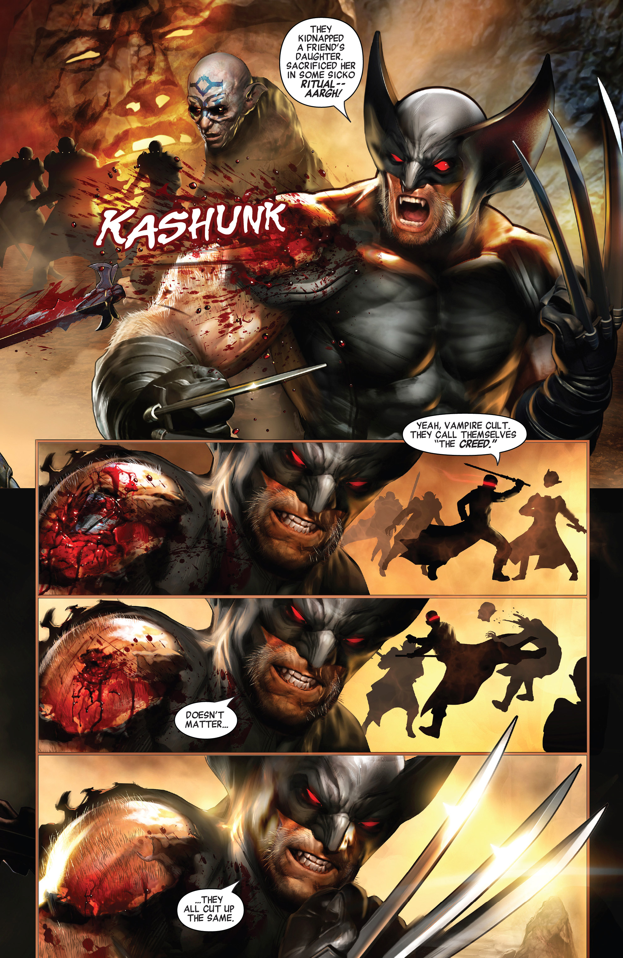 Read online Wolverine Vs. Blade Special comic -  Issue # Full - 5