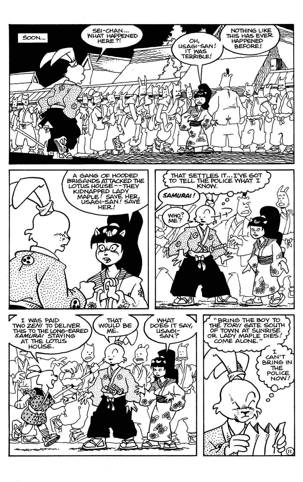 Read online Usagi Yojimbo (1996) comic -  Issue #29 - 13