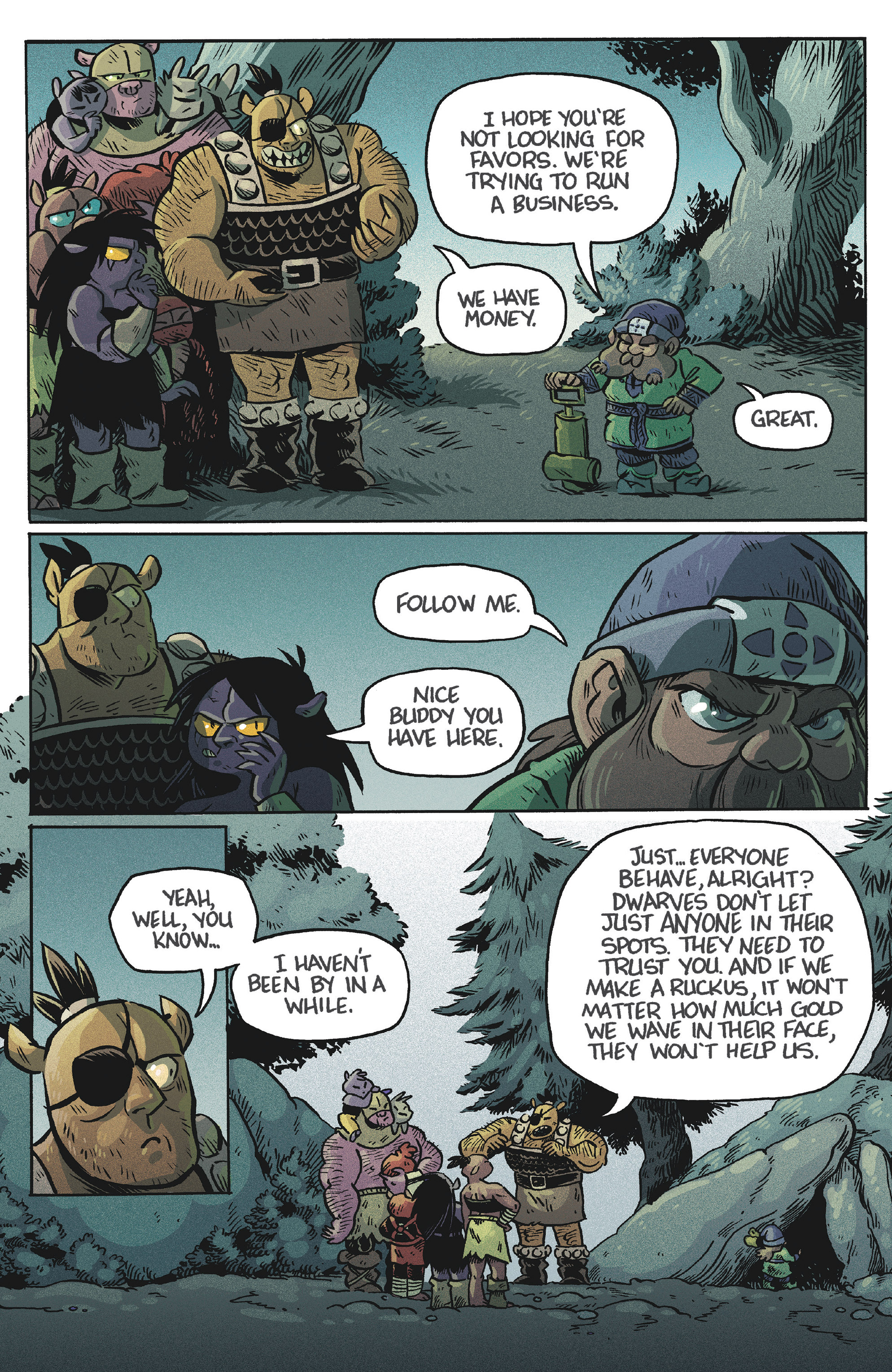 Read online ORCS! comic -  Issue #4 - 7