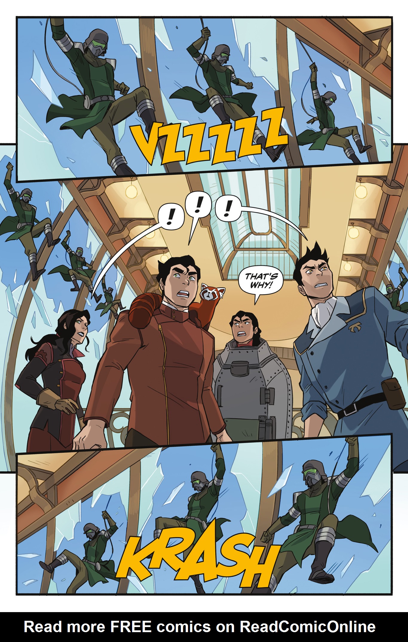 Read online Nickelodeon The Legend of Korra: Ruins of the Empire comic -  Issue # TPB 2 - 12