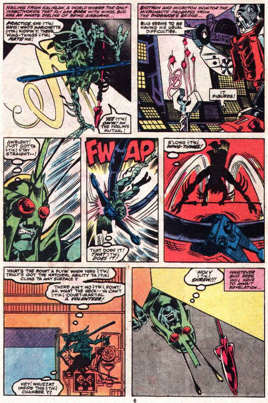 Read online Micronauts (1979) comic -  Issue #26 - 6