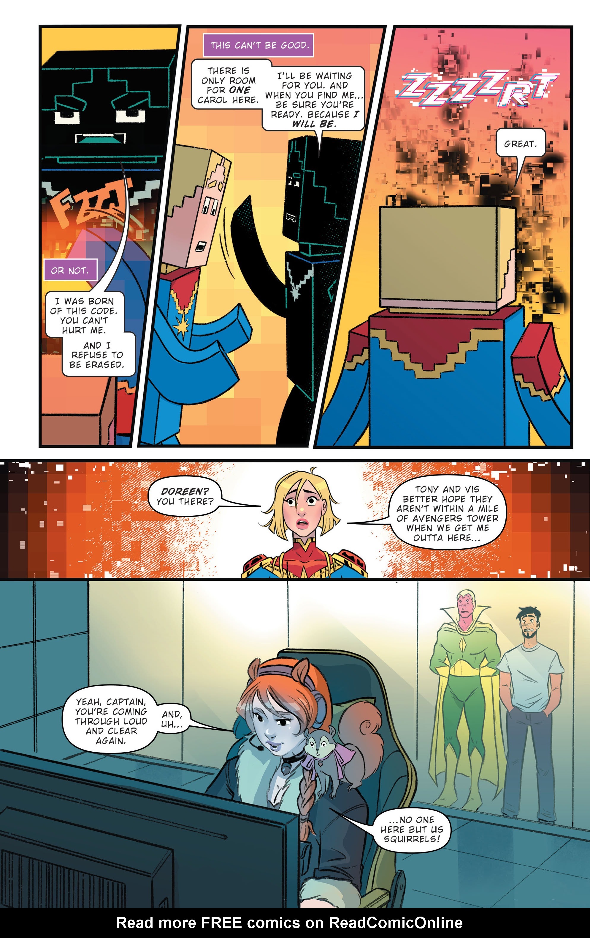 Read online Marvel Action: Captain Marvel (2021) comic -  Issue #5 - 4