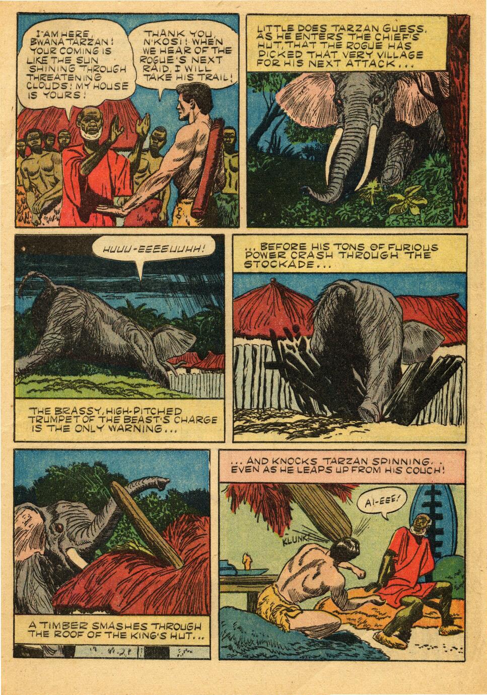 Read online Tarzan (1948) comic -  Issue #48 - 5