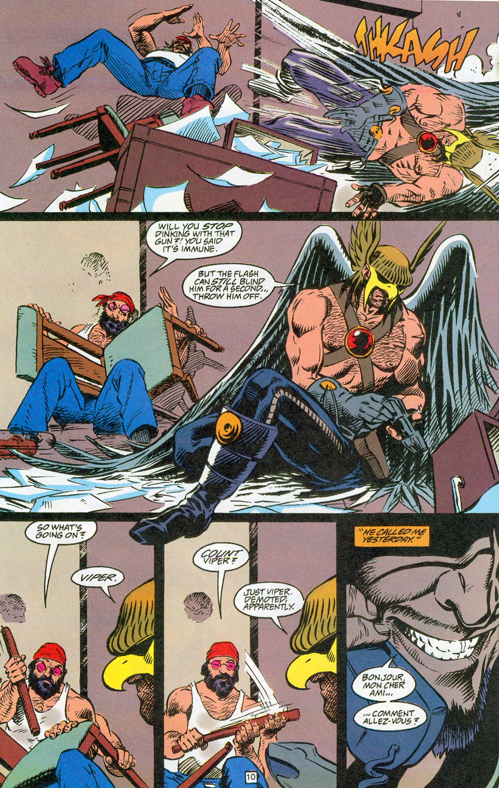 Hawkman (1993) Issue #17 #20 - English 12