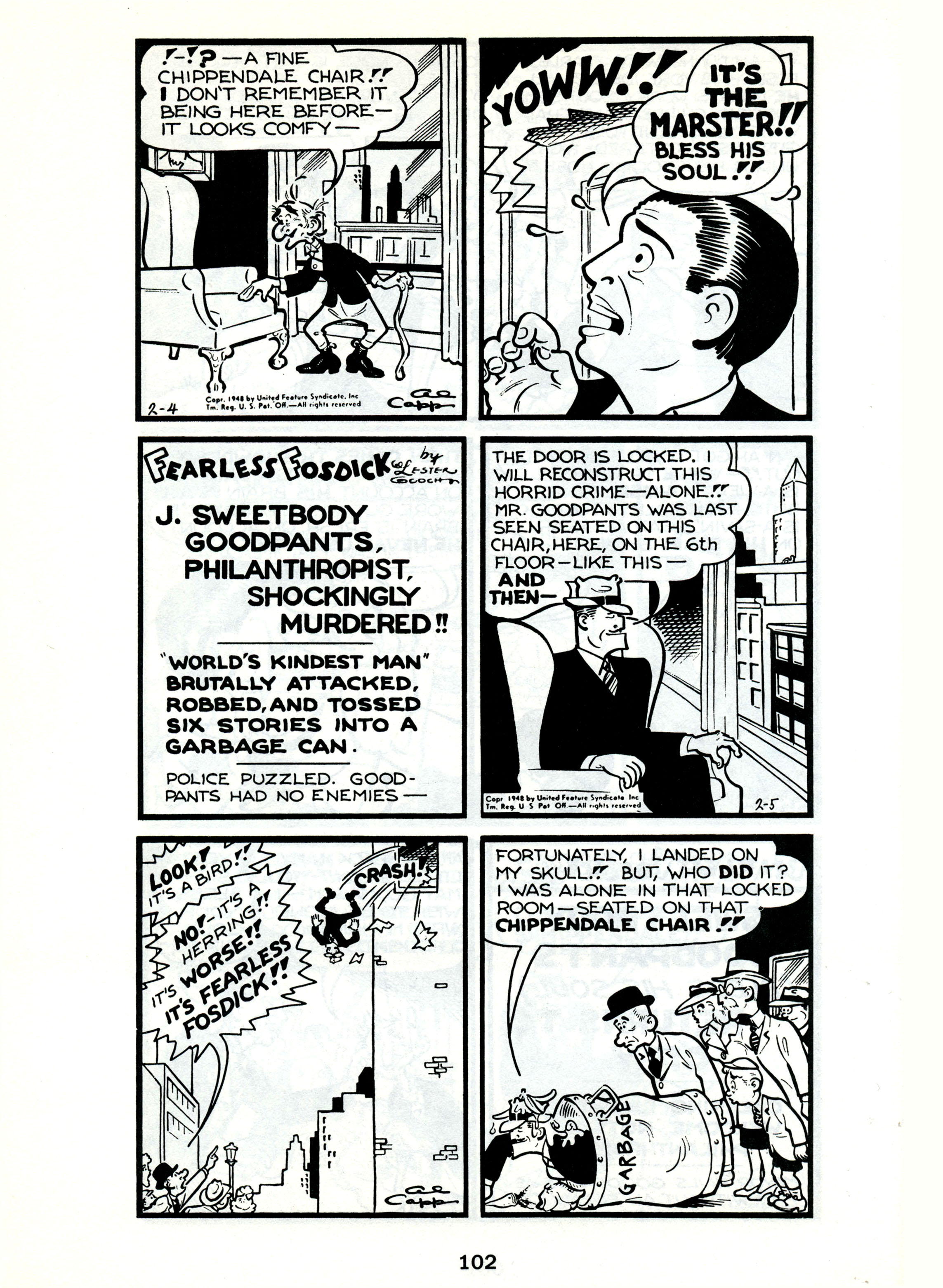 Read online Fearless Fosdick comic -  Issue # TPB - 103