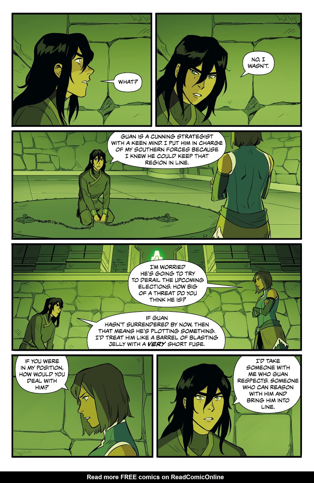 Nickelodeon The Legend of Korra: Ruins of the Empire issue TPB 1 - Page 36
