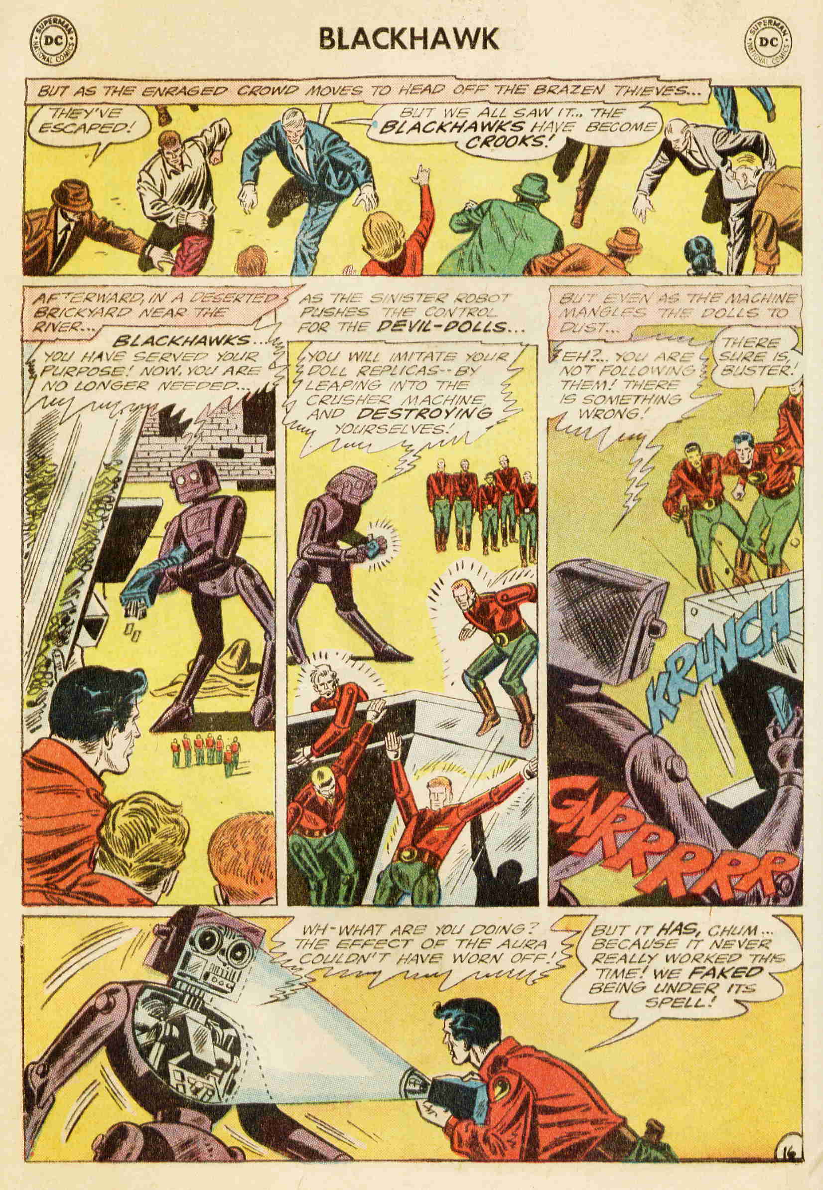 Read online Blackhawk (1957) comic -  Issue #207 - 18