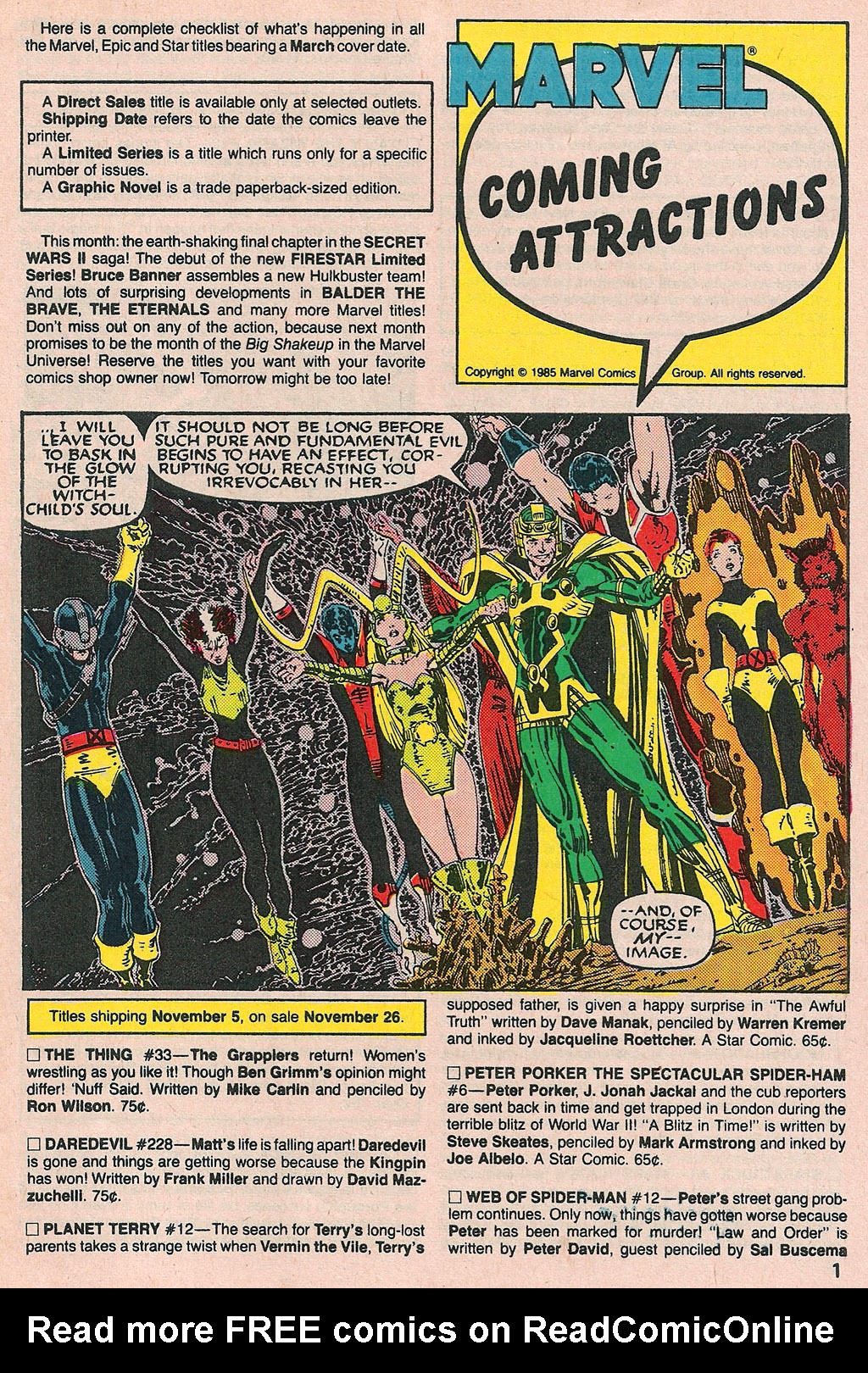 Read online Marvel Age comic -  Issue #35 - 3