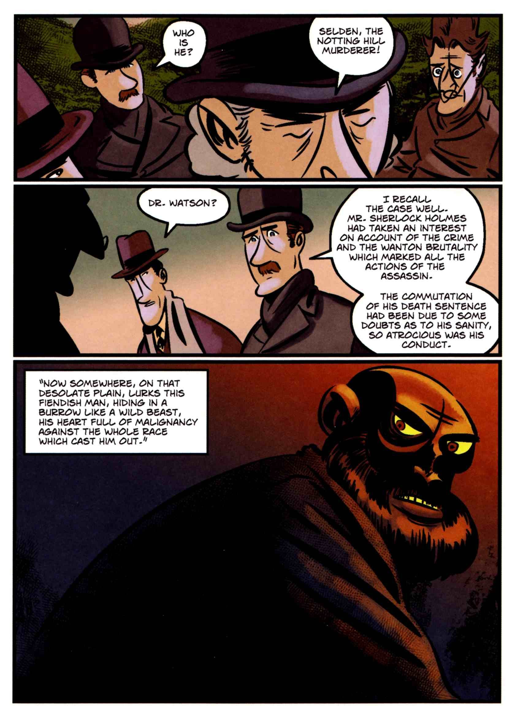 Read online The Hound of the Baskervilles (2009) comic -  Issue # TPB - 64