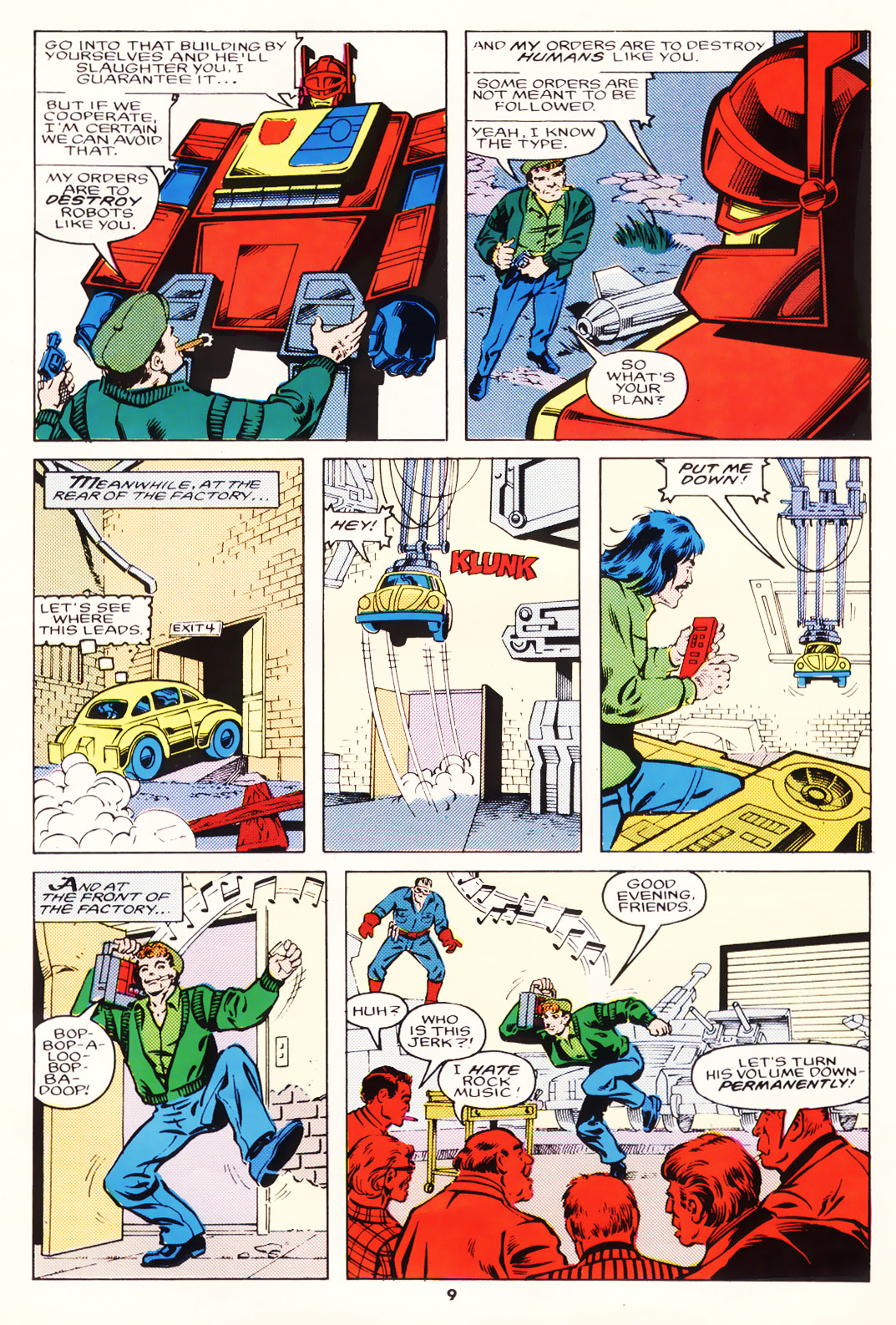 Read online The Transformers (UK) comic -  Issue #122 - 9