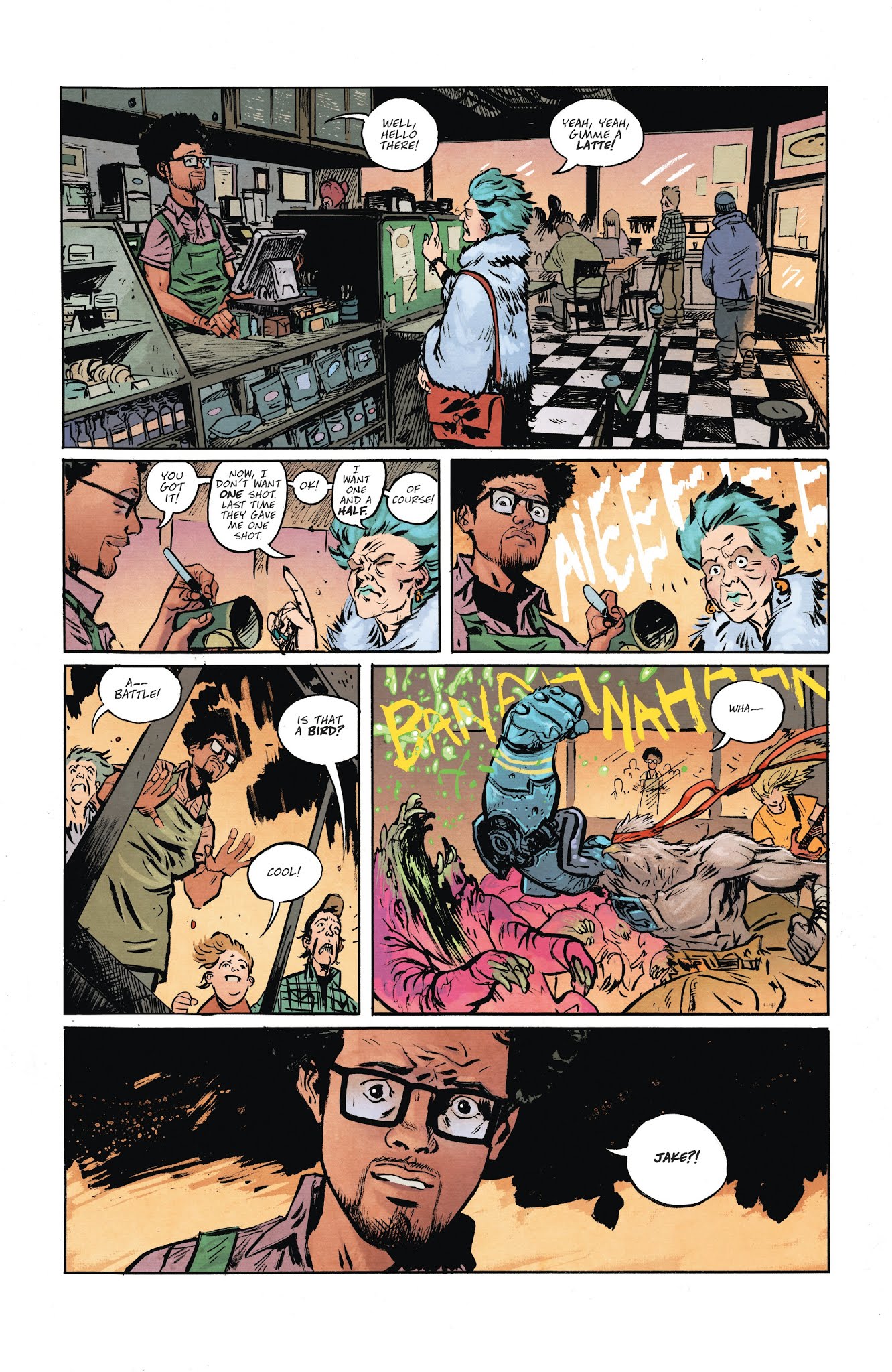 Read online Murder Falcon comic -  Issue #2 - 6