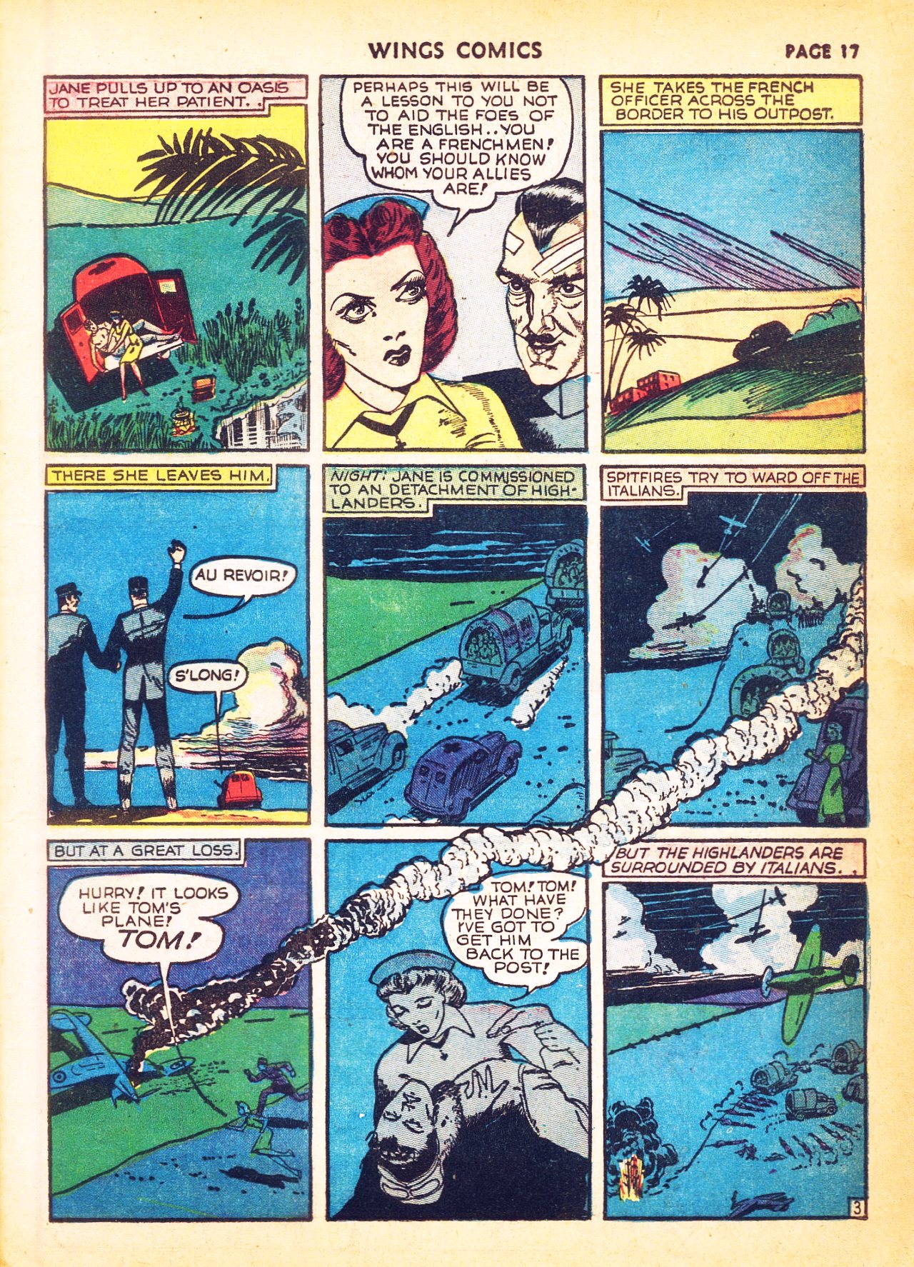 Read online Wings Comics comic -  Issue #4 - 19