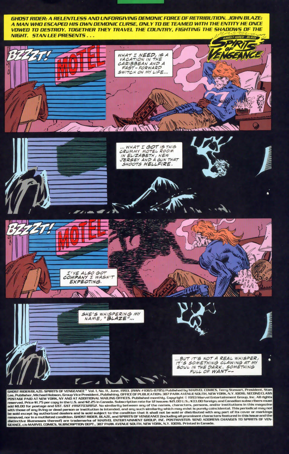Read online Ghost Rider/Blaze: Spirits of Vengeance comic -  Issue #11 - 2