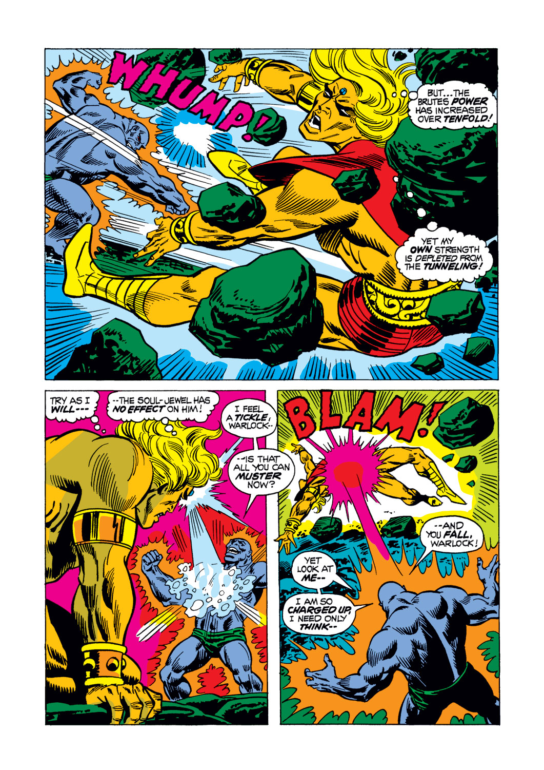Read online Warlock (1972) comic -  Issue #7 - 14