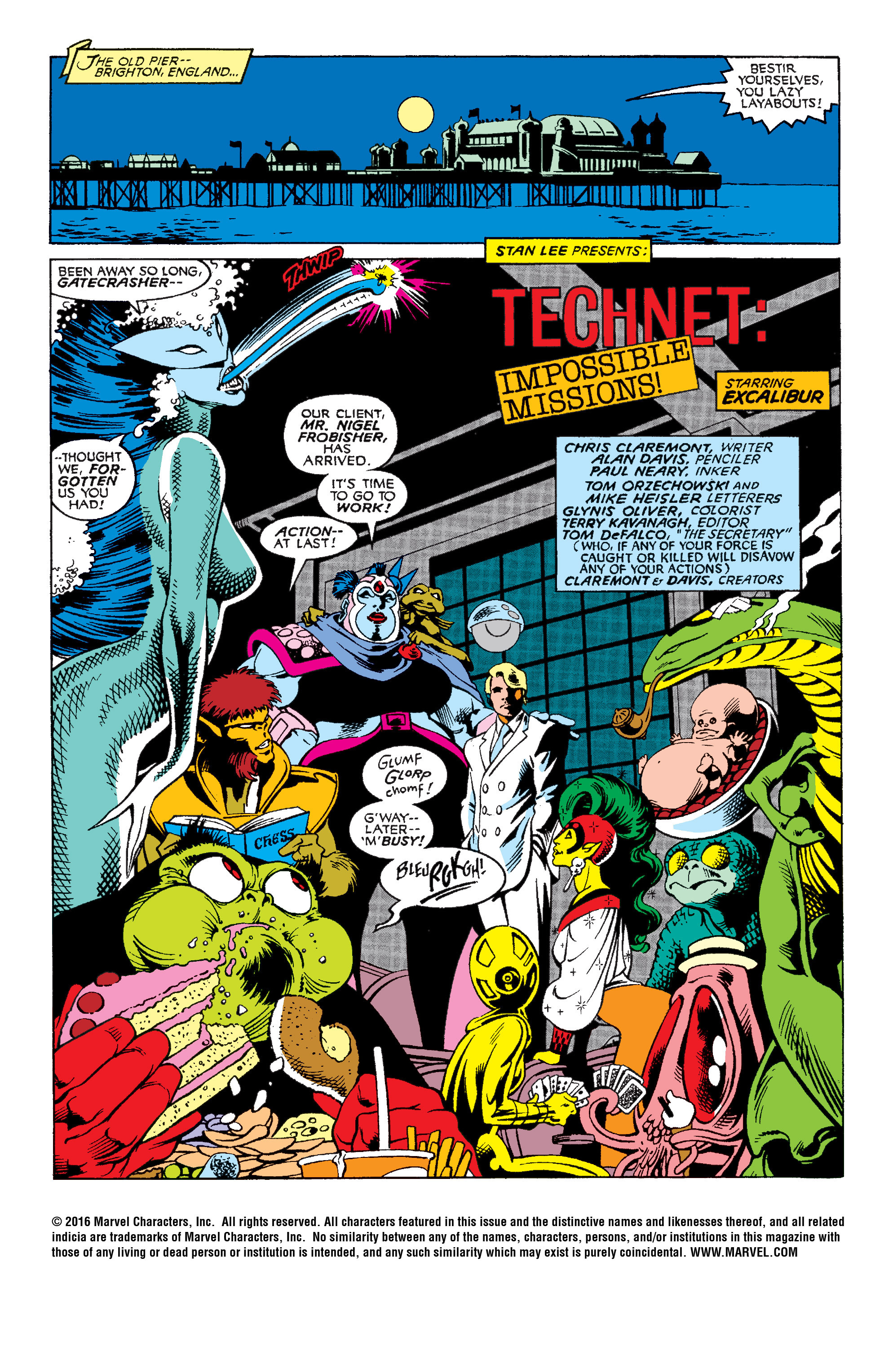 Read online Excalibur (1988) comic -  Issue #15 - 2