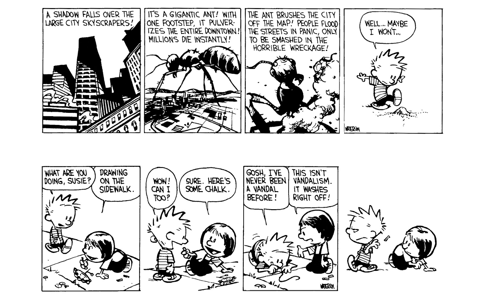 Calvin and Hobbes issue 4 - Page 110