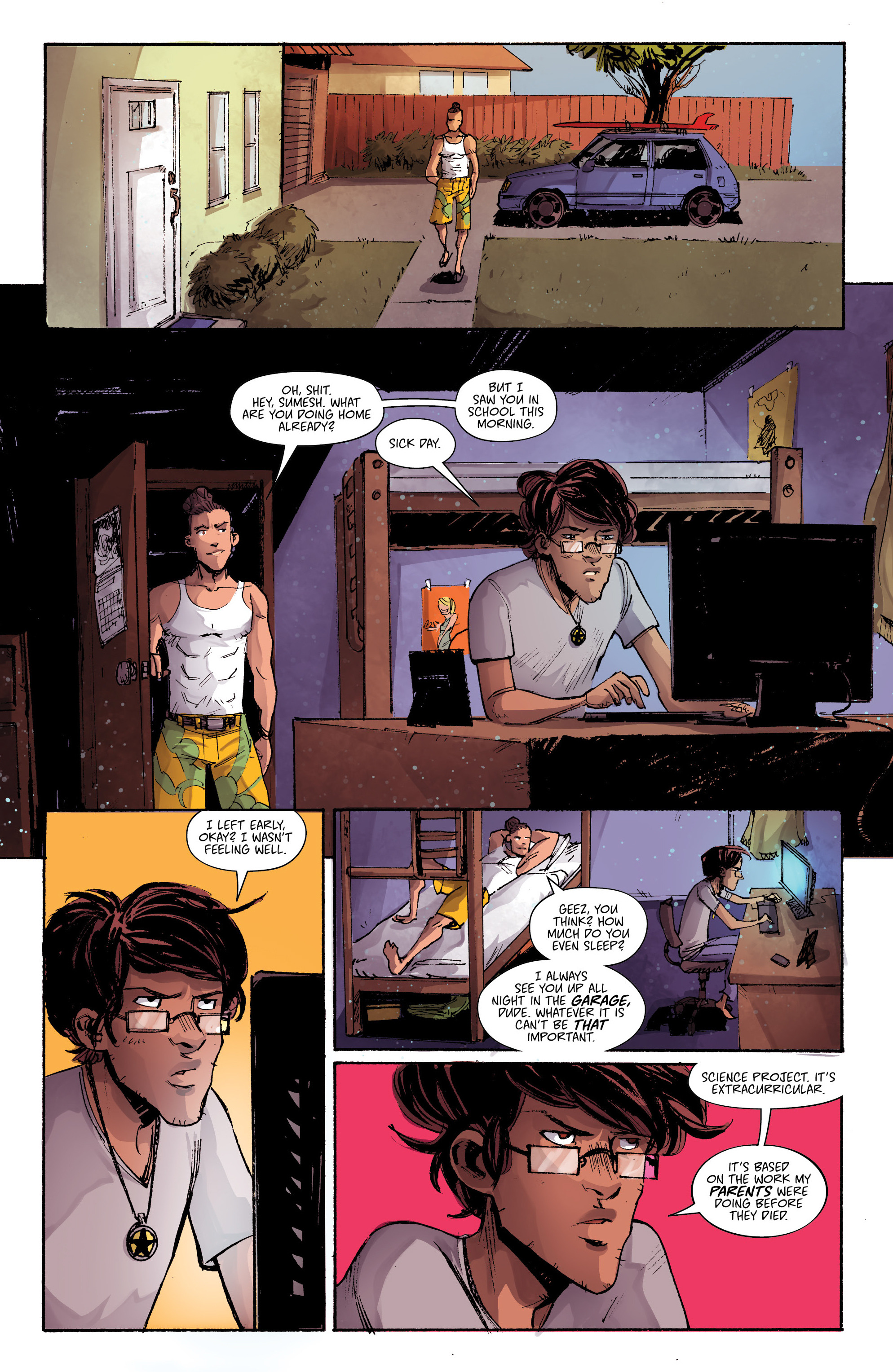 Read online Quantum Teens Are Go comic -  Issue #2 - 16