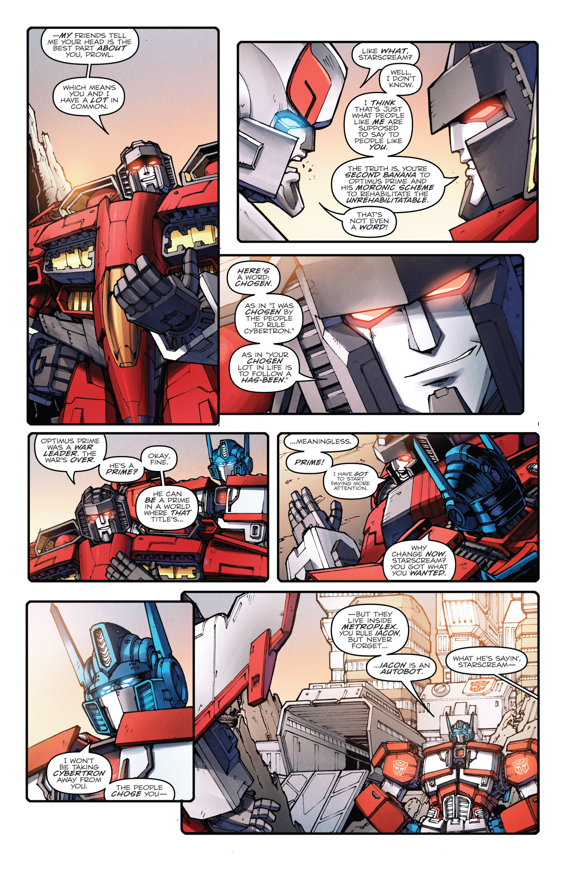 Read online Transformers: Robots In Disguise (2012) comic -  Issue #28 - 17