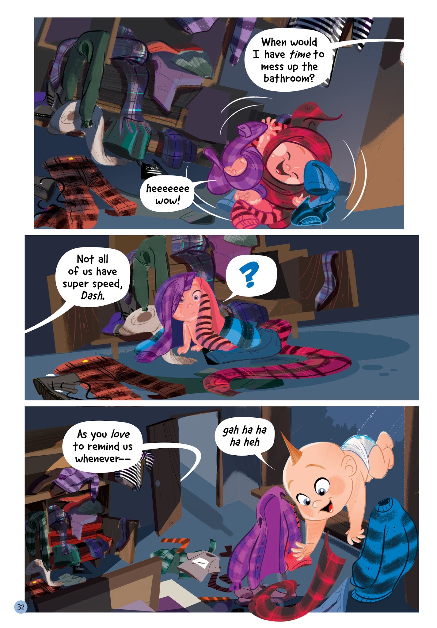 Read online Disney·PIXAR The Incredibles 2: Heroes at Home comic -  Issue # Full - 31