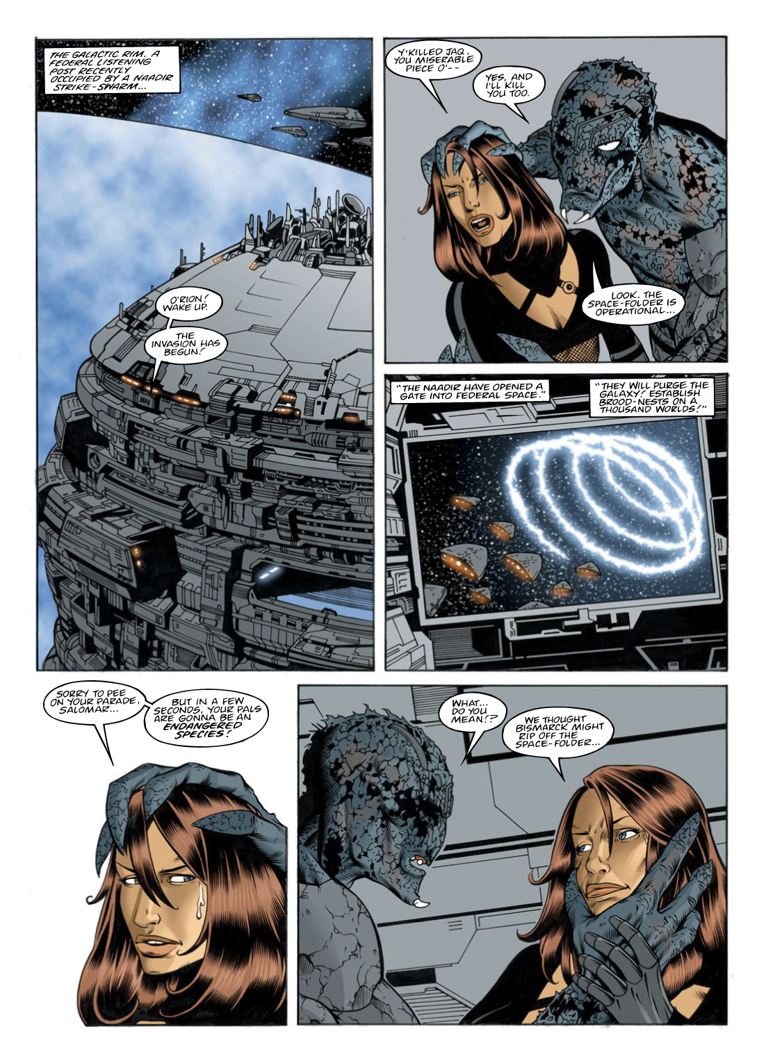 Read online Judge Dredd Megazine (Vol. 5) comic -  Issue #354 - 110