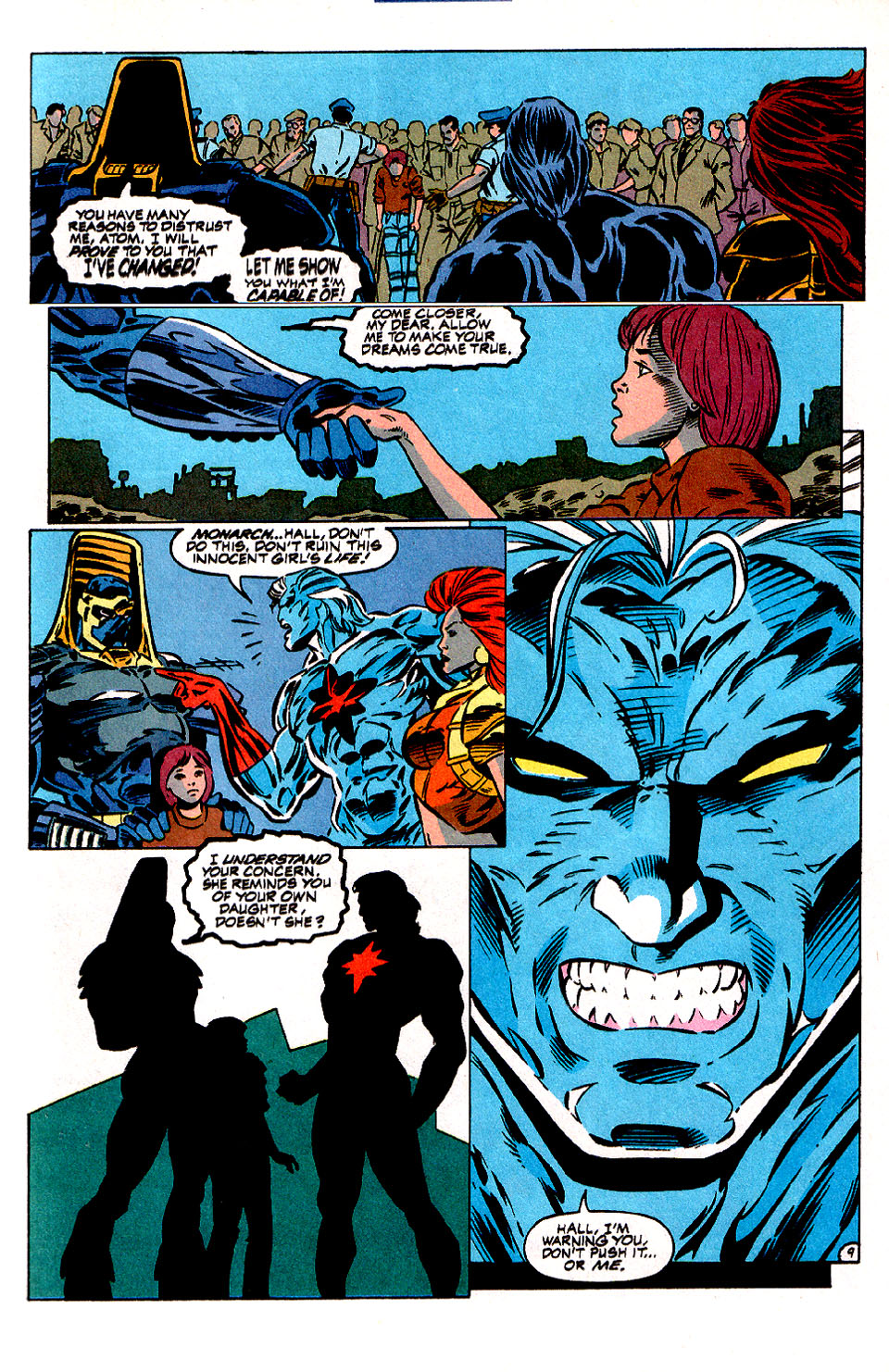 Read online Extreme Justice comic -  Issue #7 - 10