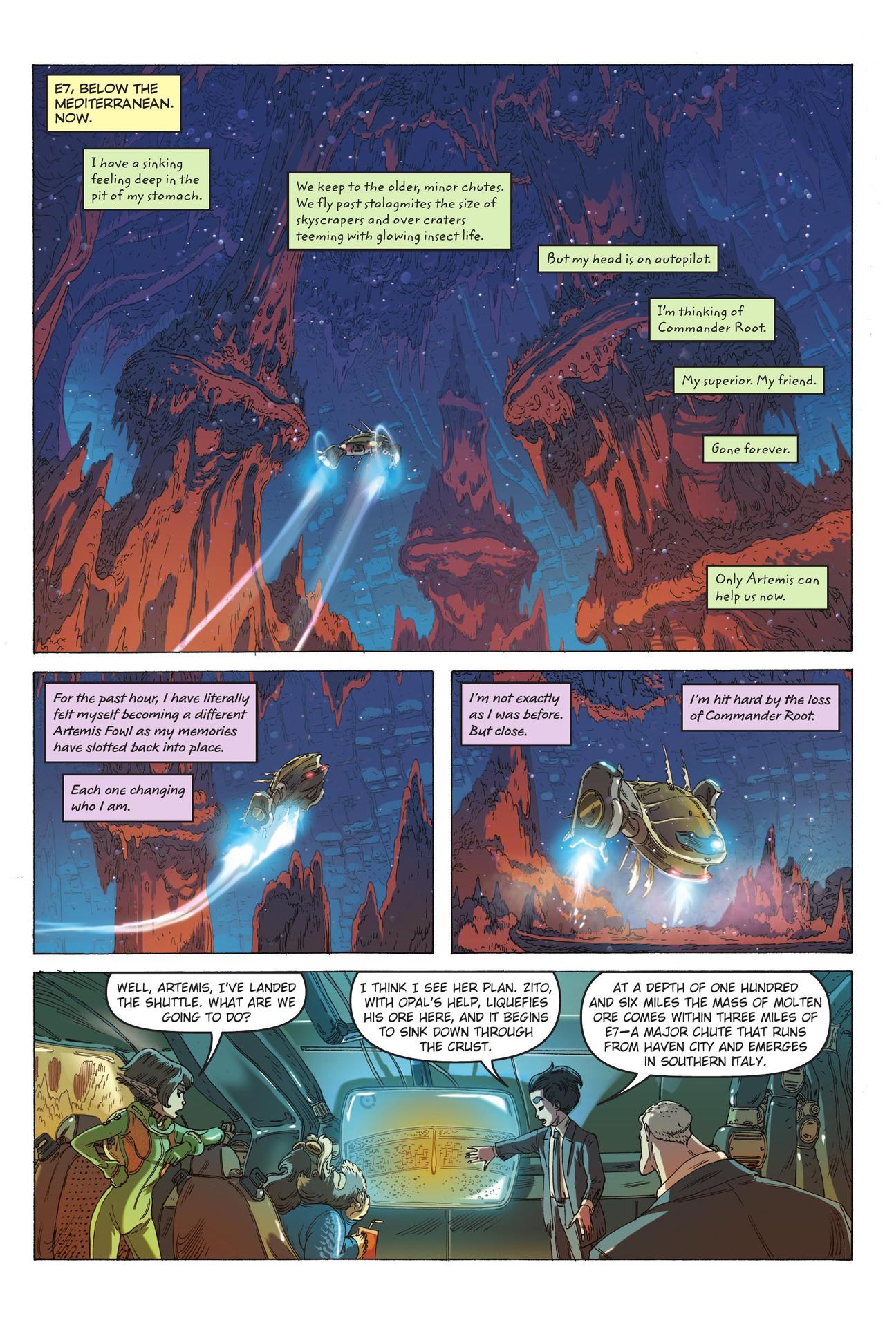 Read online Artemis Fowl: The Opal Deception comic -  Issue # TPB - 83