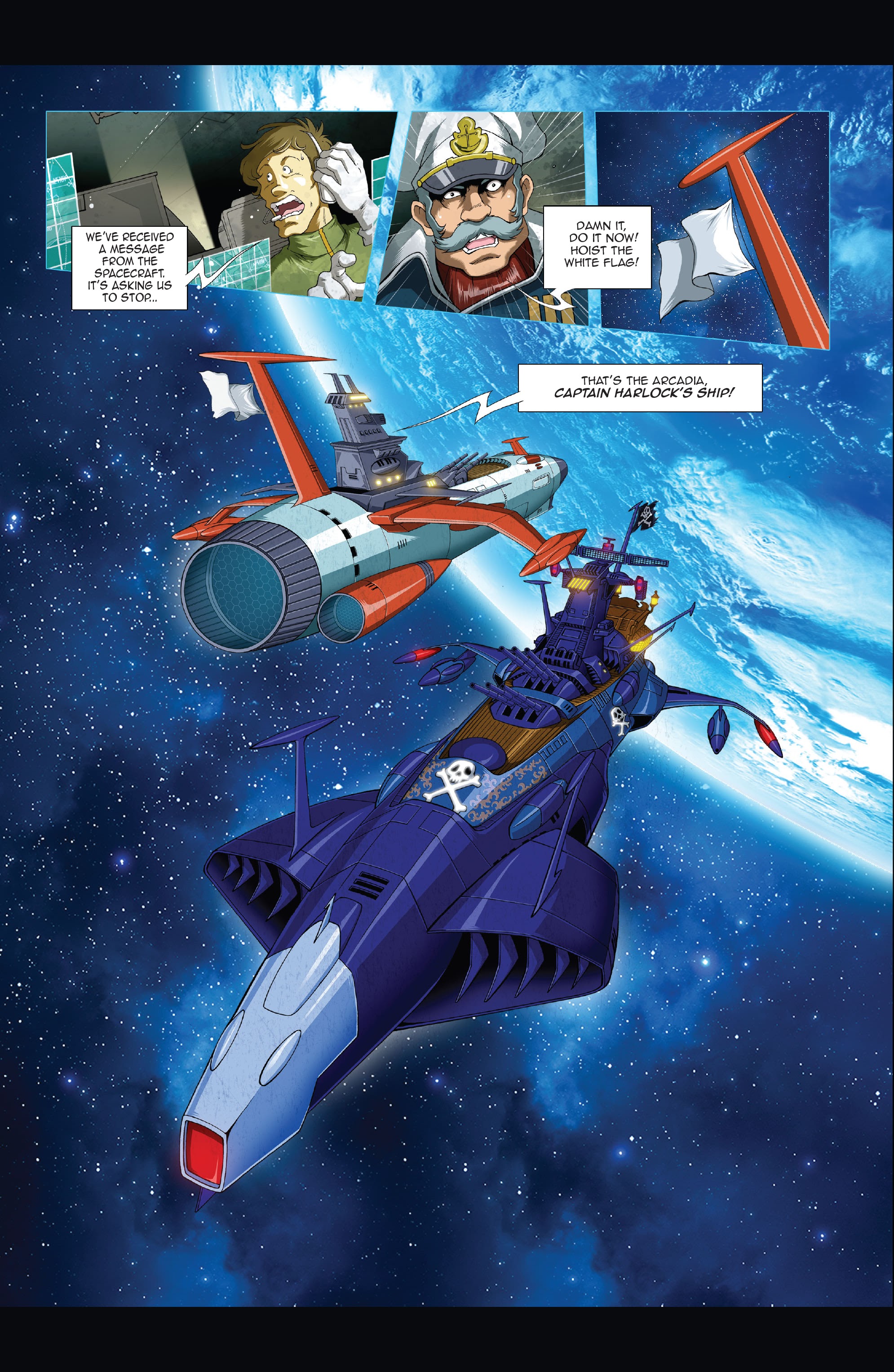 Read online Free Comic Book Day 2021 comic -  Issue # Space Pirate Captain Harlock - 10