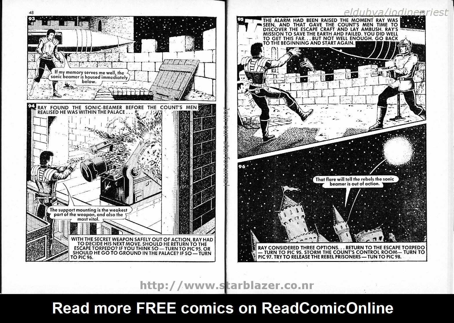 Read online Starblazer comic -  Issue #152 - 26