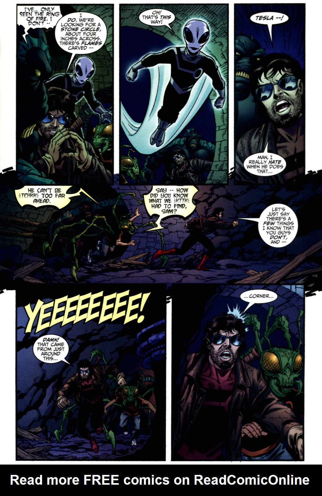 Read online Section Zero comic -  Issue #3 - 15